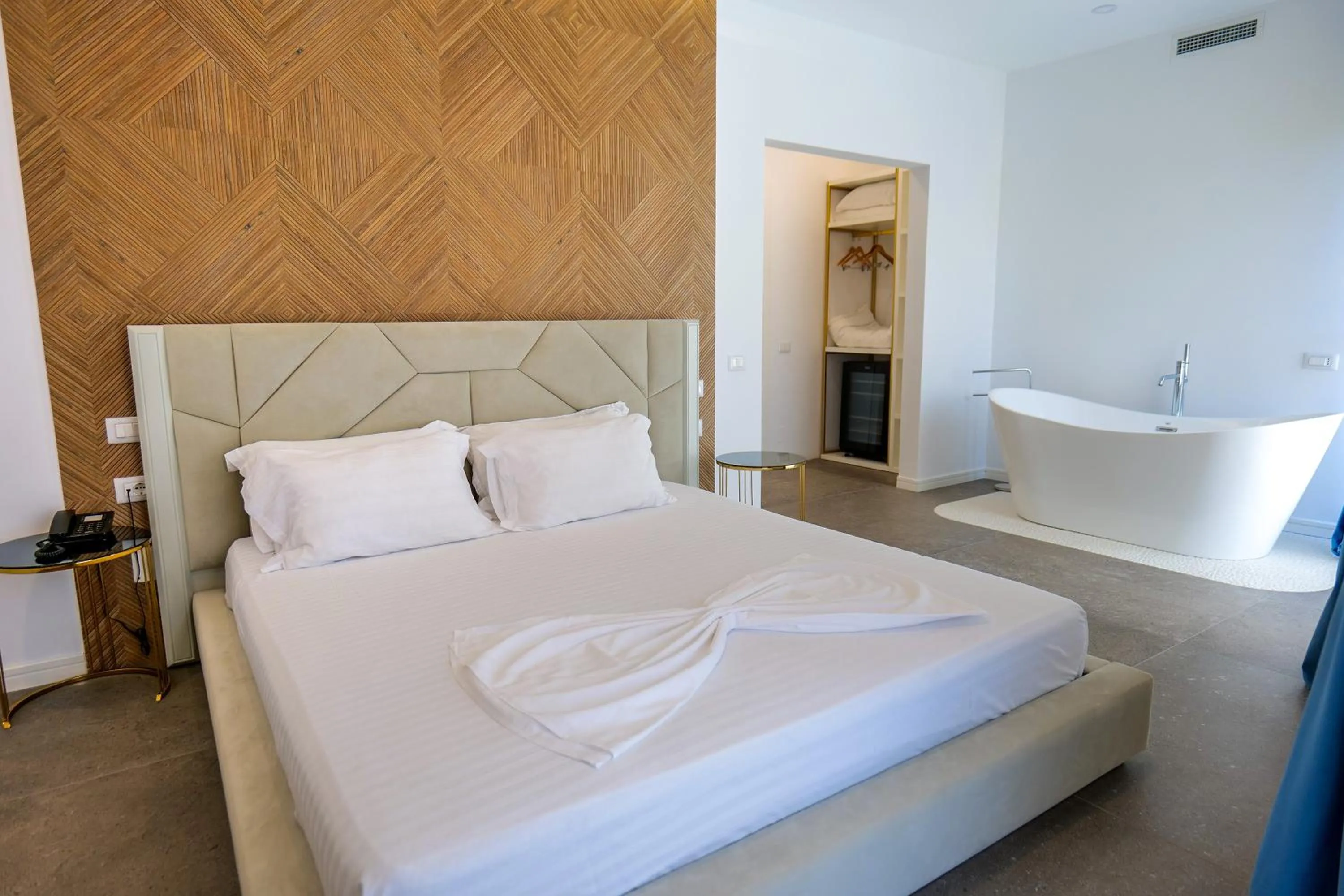 Bed in Blue Boutique Hotel