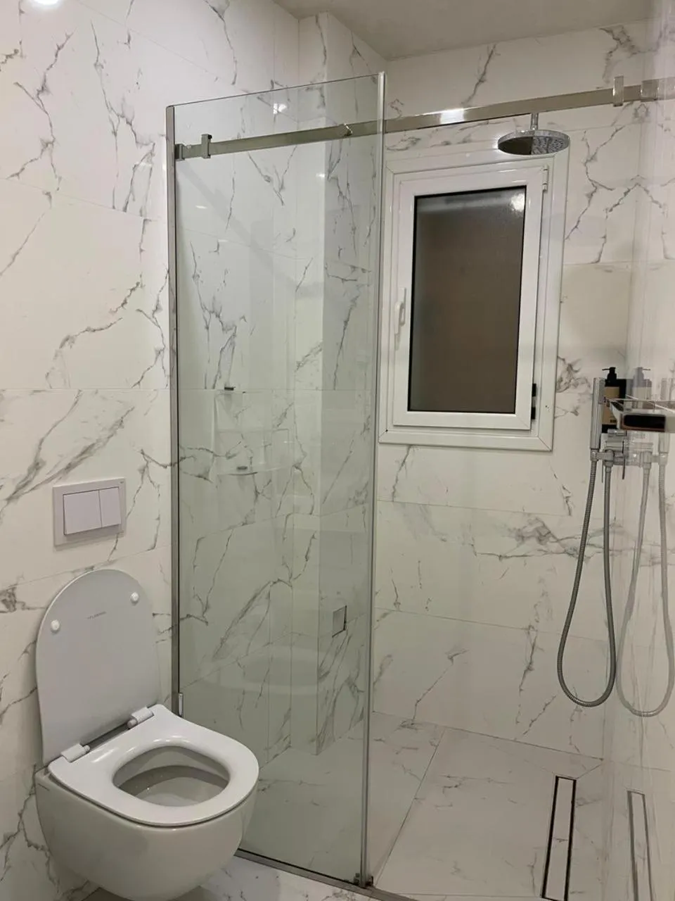 Shower in Blue Boutique Hotel