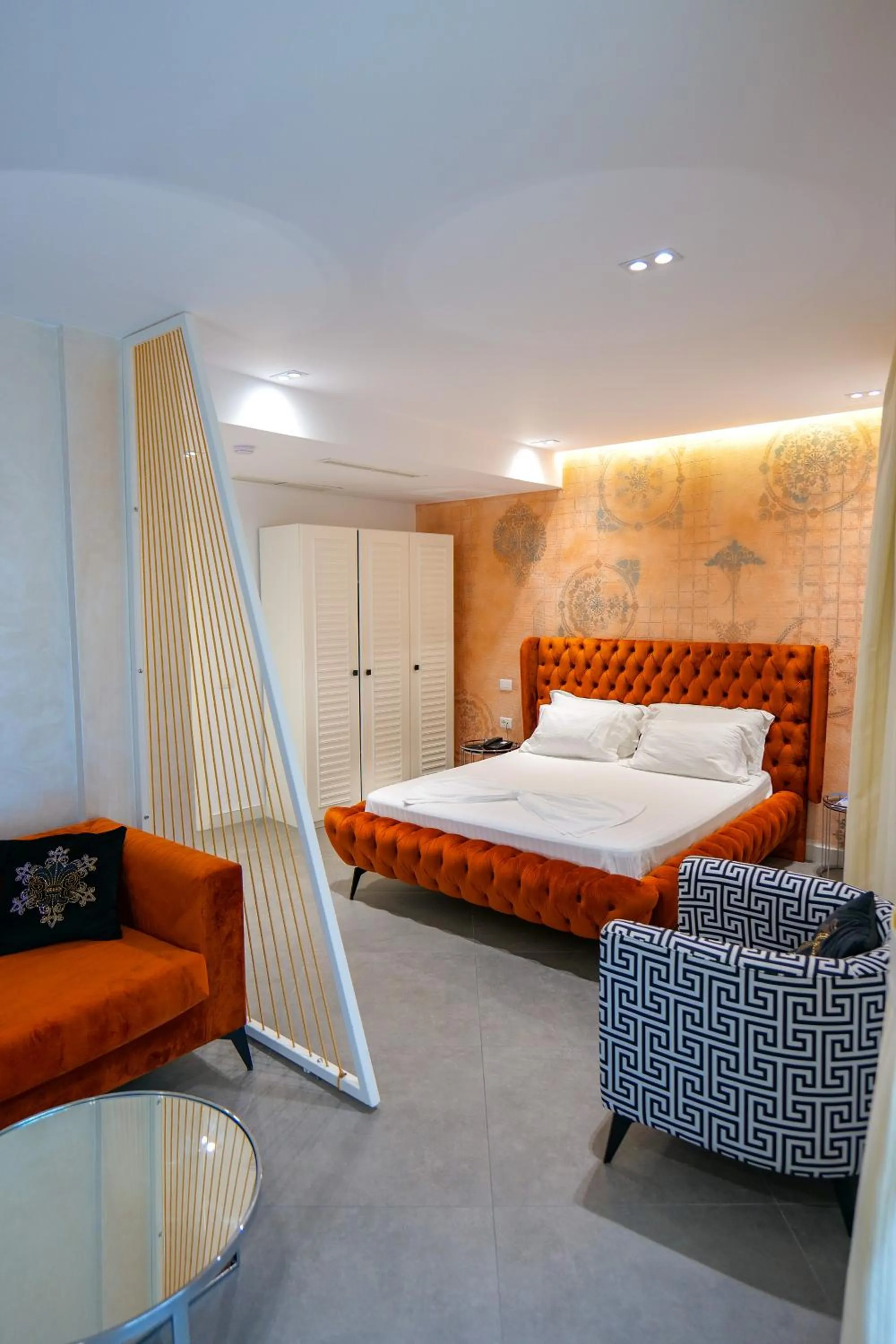 Bed in HH Boutique Hotel