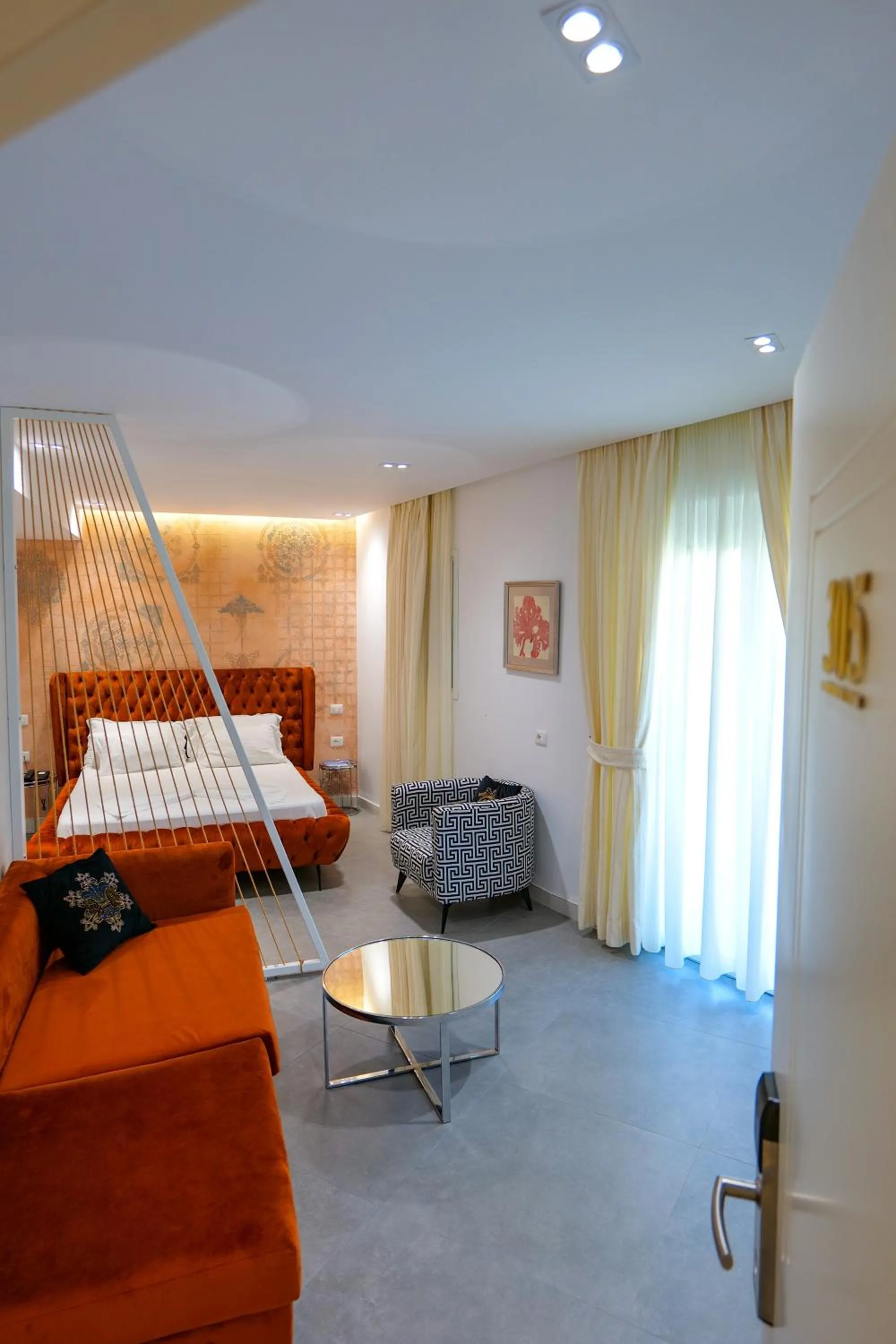 Bed in HH Boutique Hotel