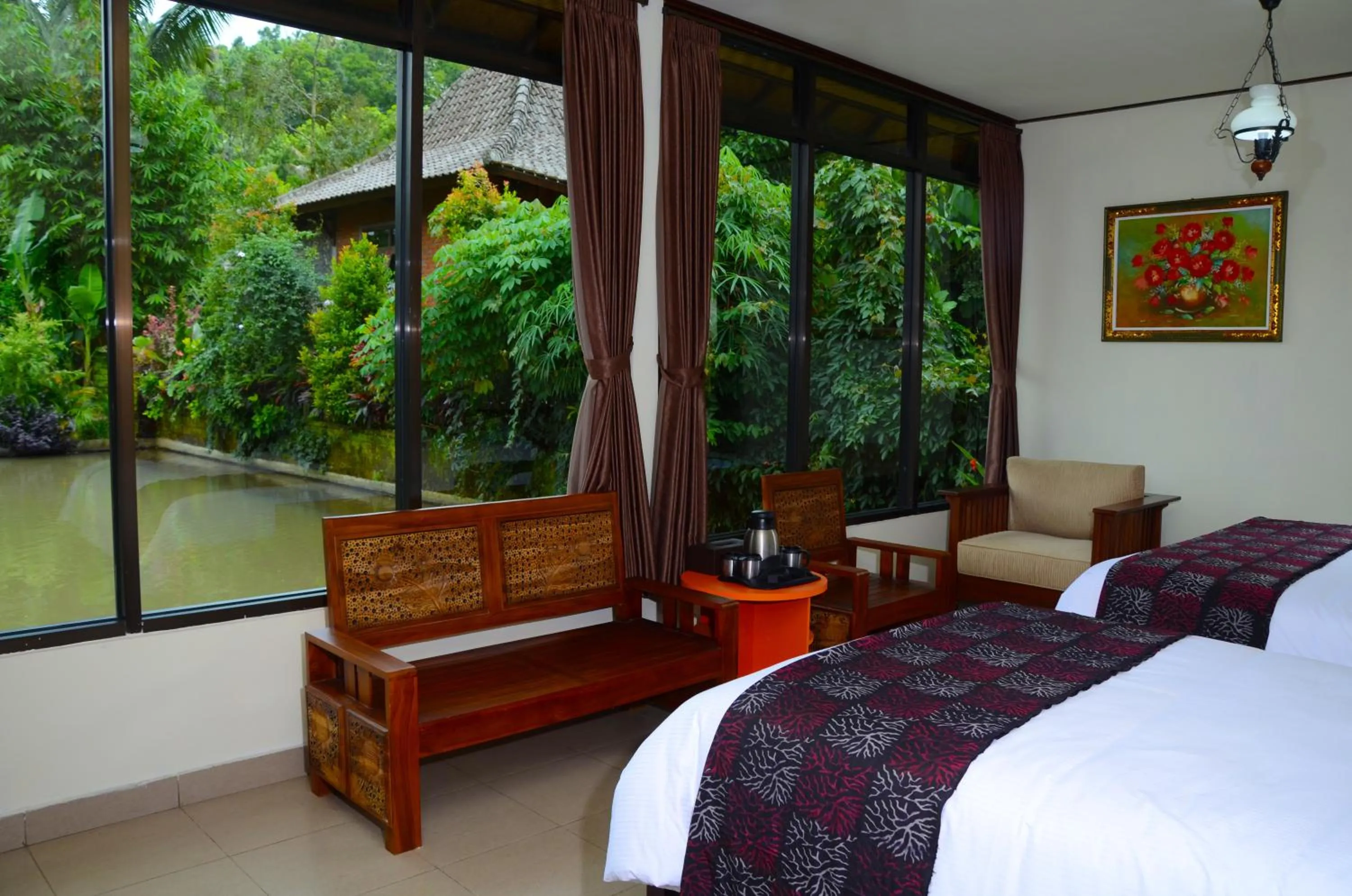 Bedroom, Bed in Amartya Puri Green Cottages