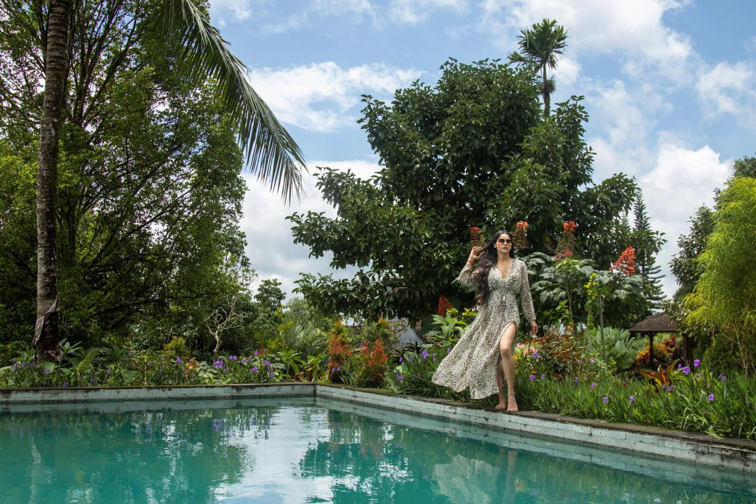 Garden view in Amartya Puri Green Cottages