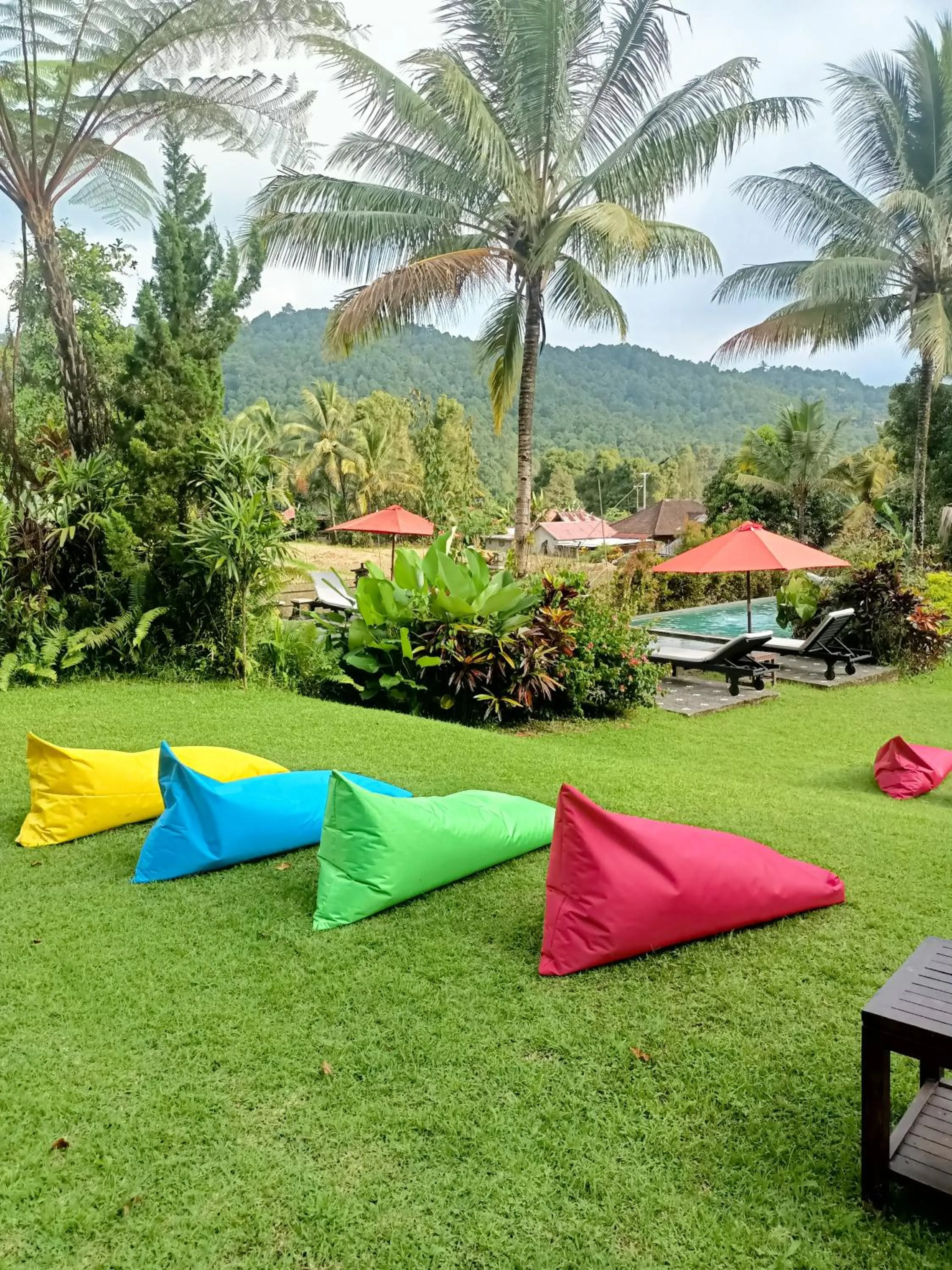 Garden view in Amartya Puri Green Cottages