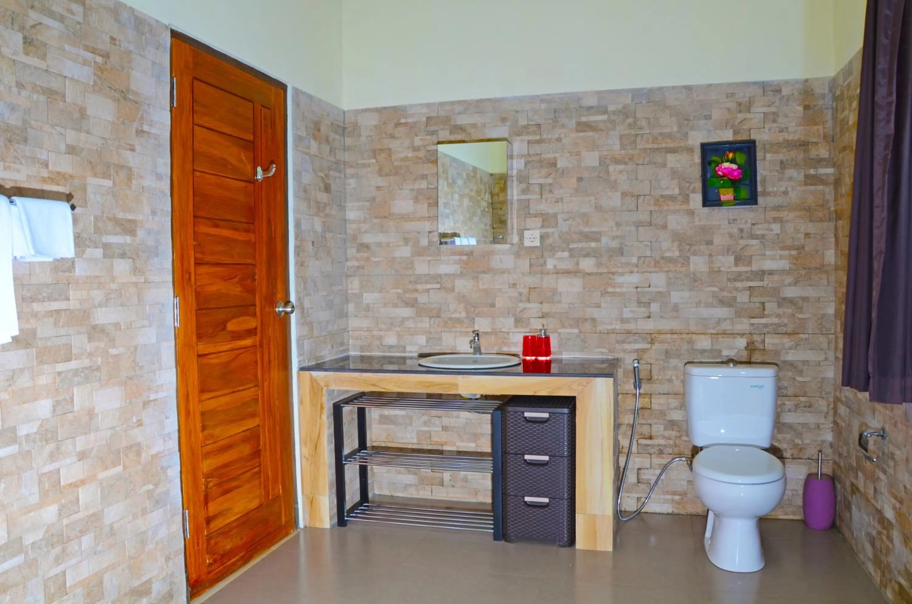 Bathroom in Amartya Puri Green Cottages