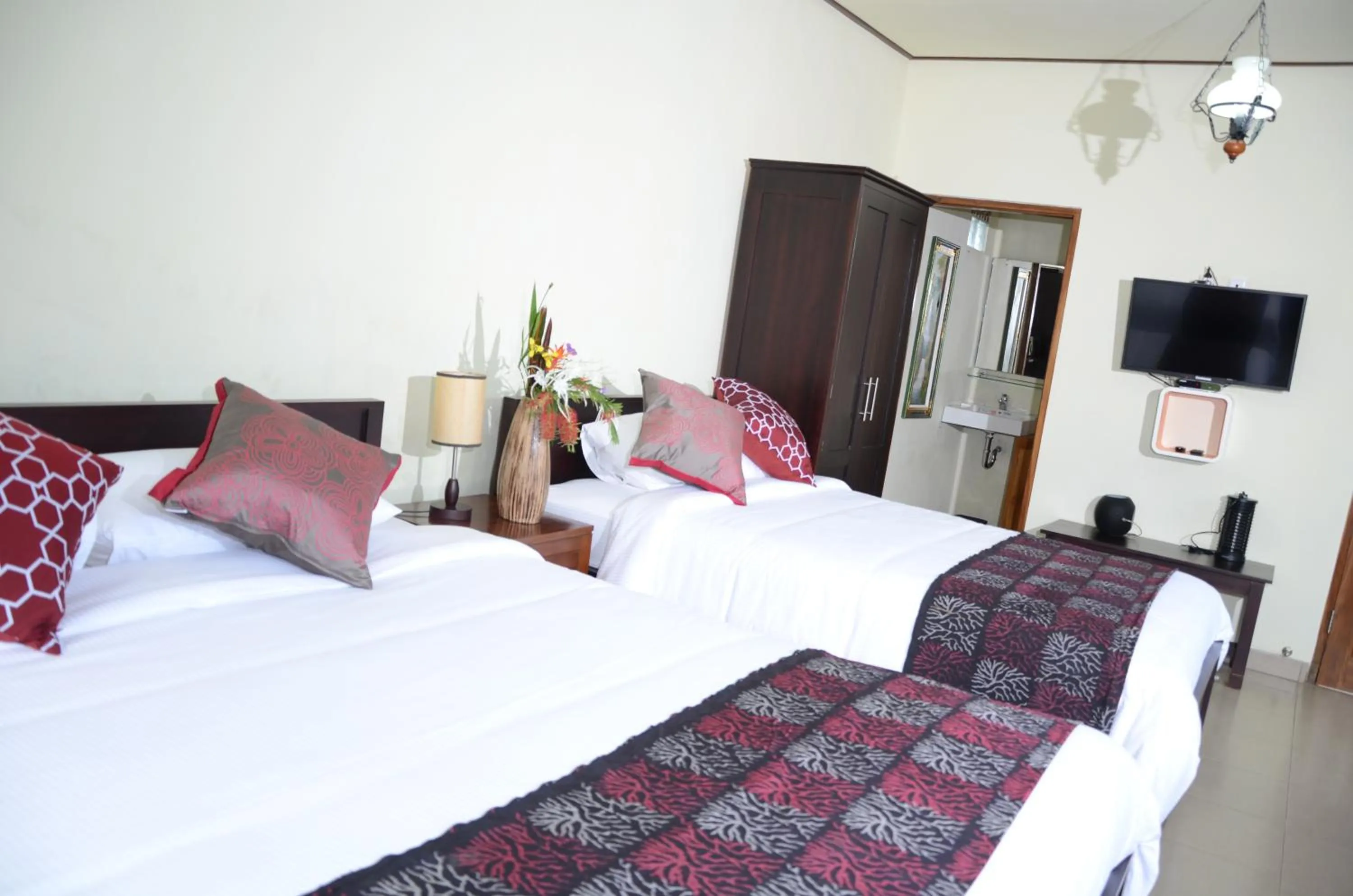 Bedroom, Bed in Amartya Puri Green Cottages