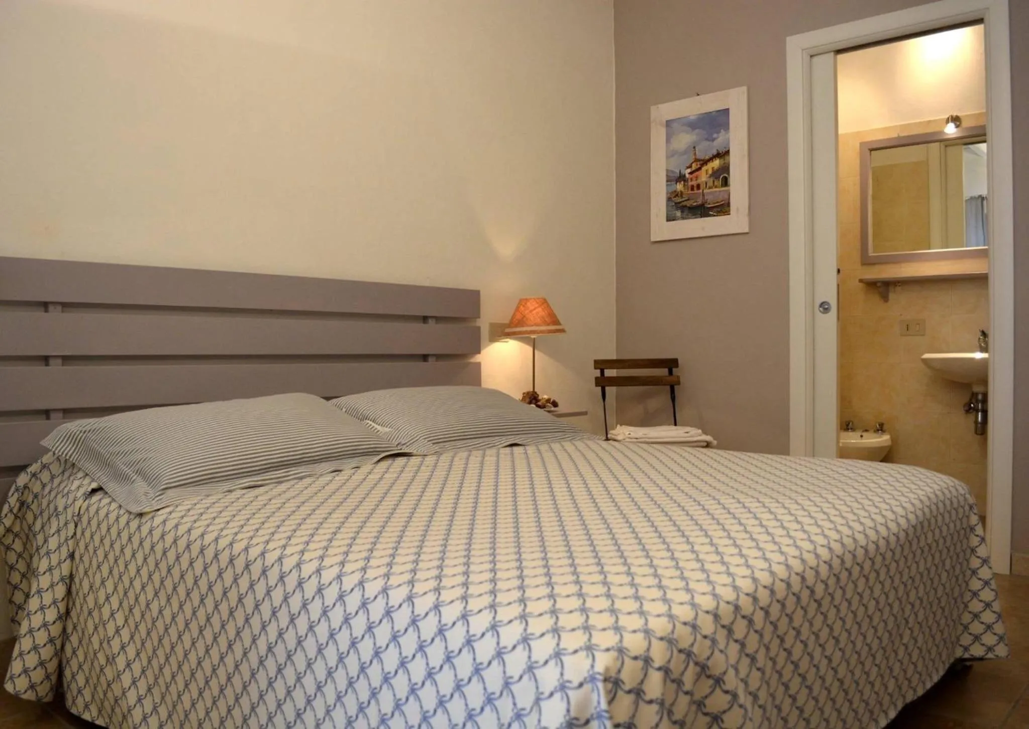 Bed in Villa Ghirardelli