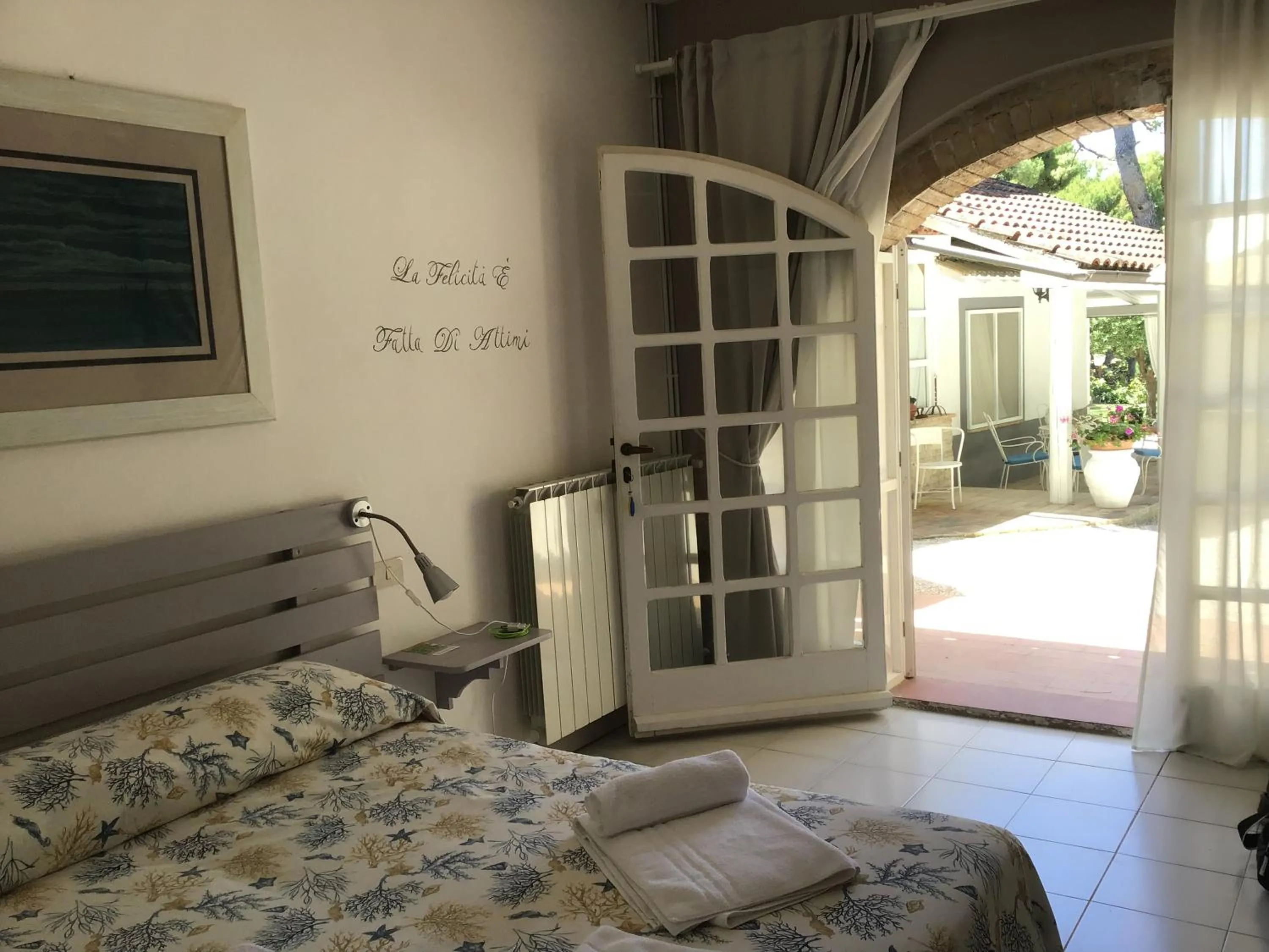 Bed in Villa Ghirardelli