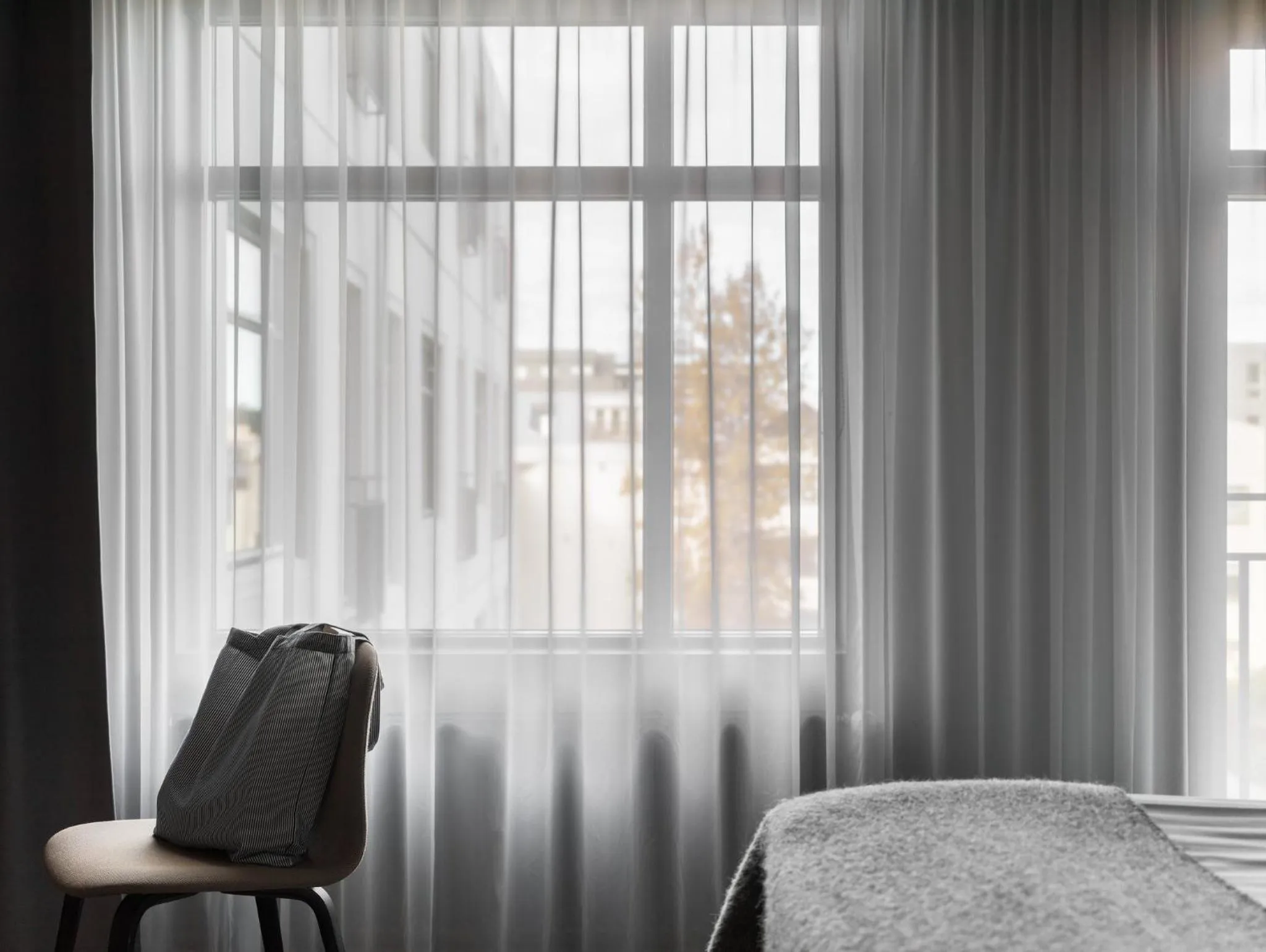 Decorative detail, Bed in Skuggi Hotel by Keahotels