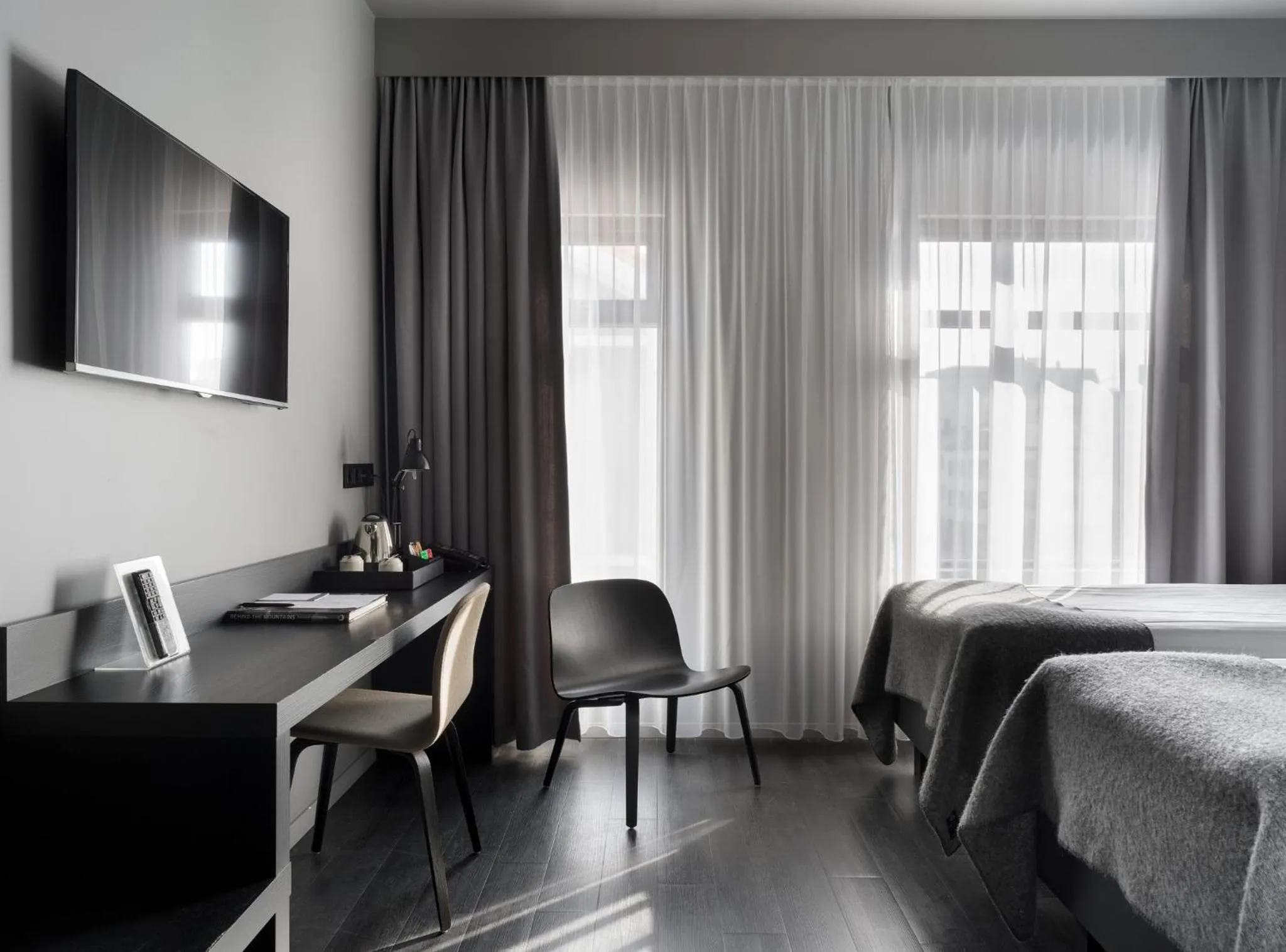 Bedroom, Bed in Skuggi Hotel by Keahotels