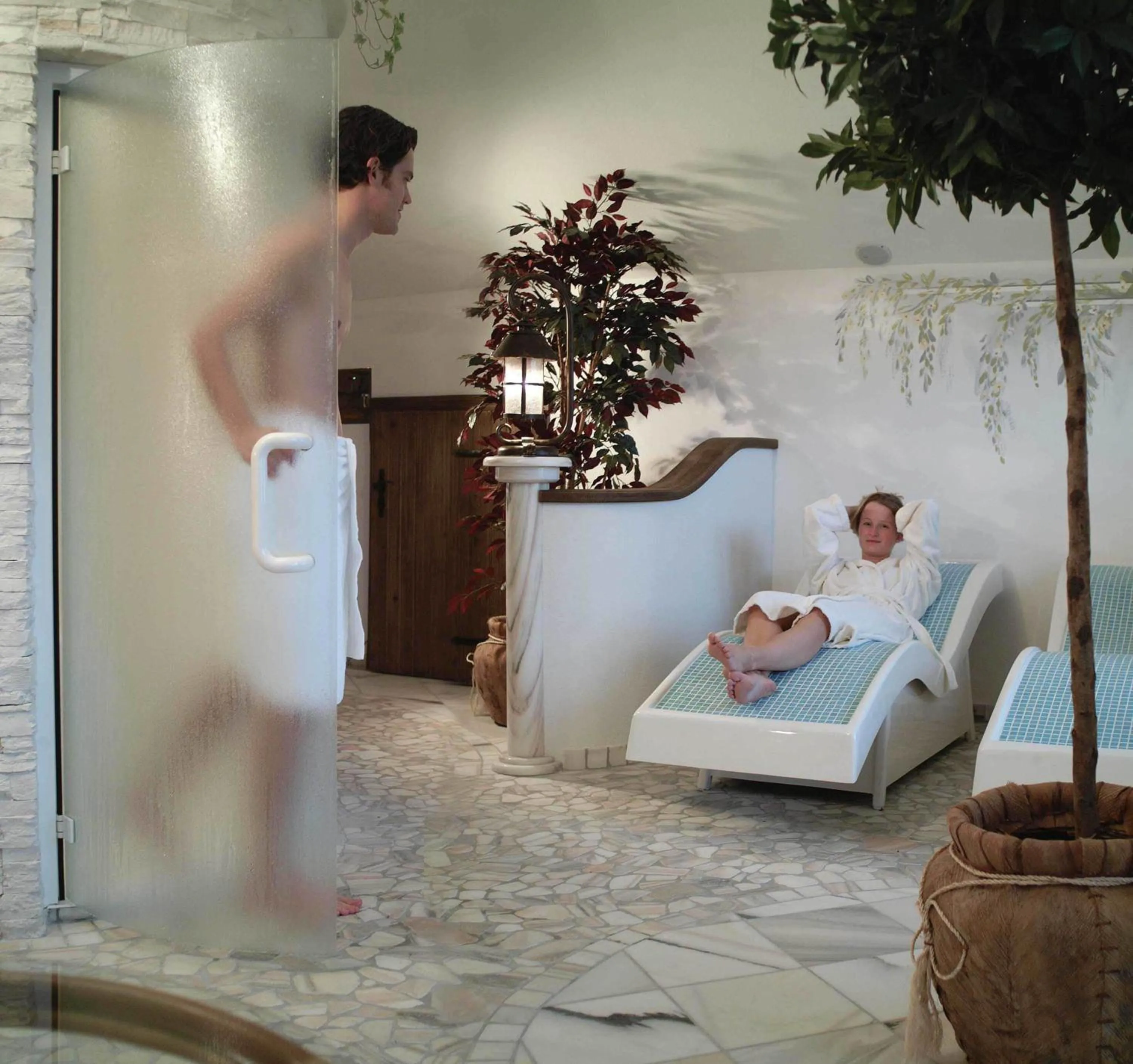 Spa and wellness centre/facilities in Hotel Irmgard