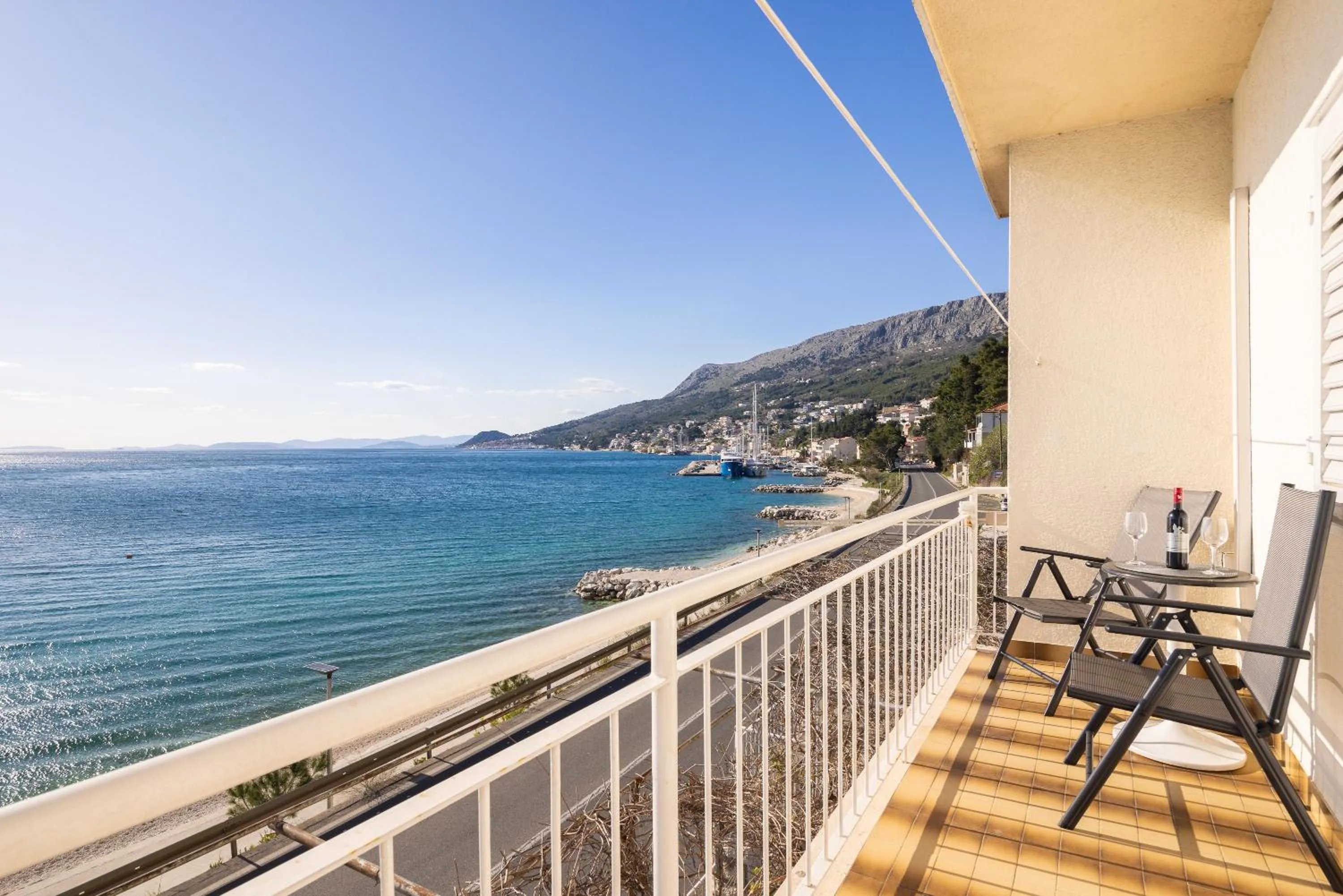 View (from property/room) in Seaside Apartment Blue