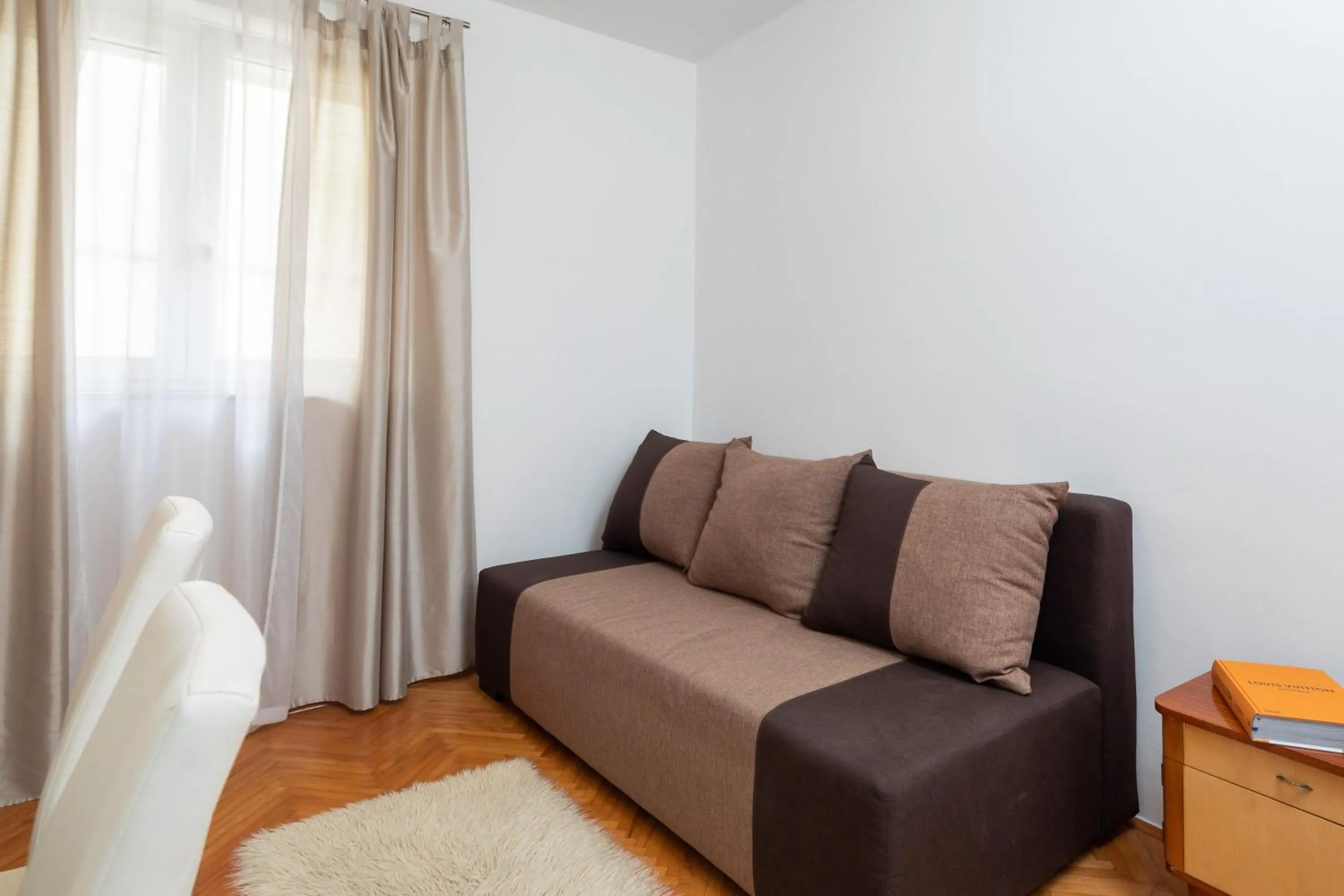 Living room in Seaside Apartment Blue