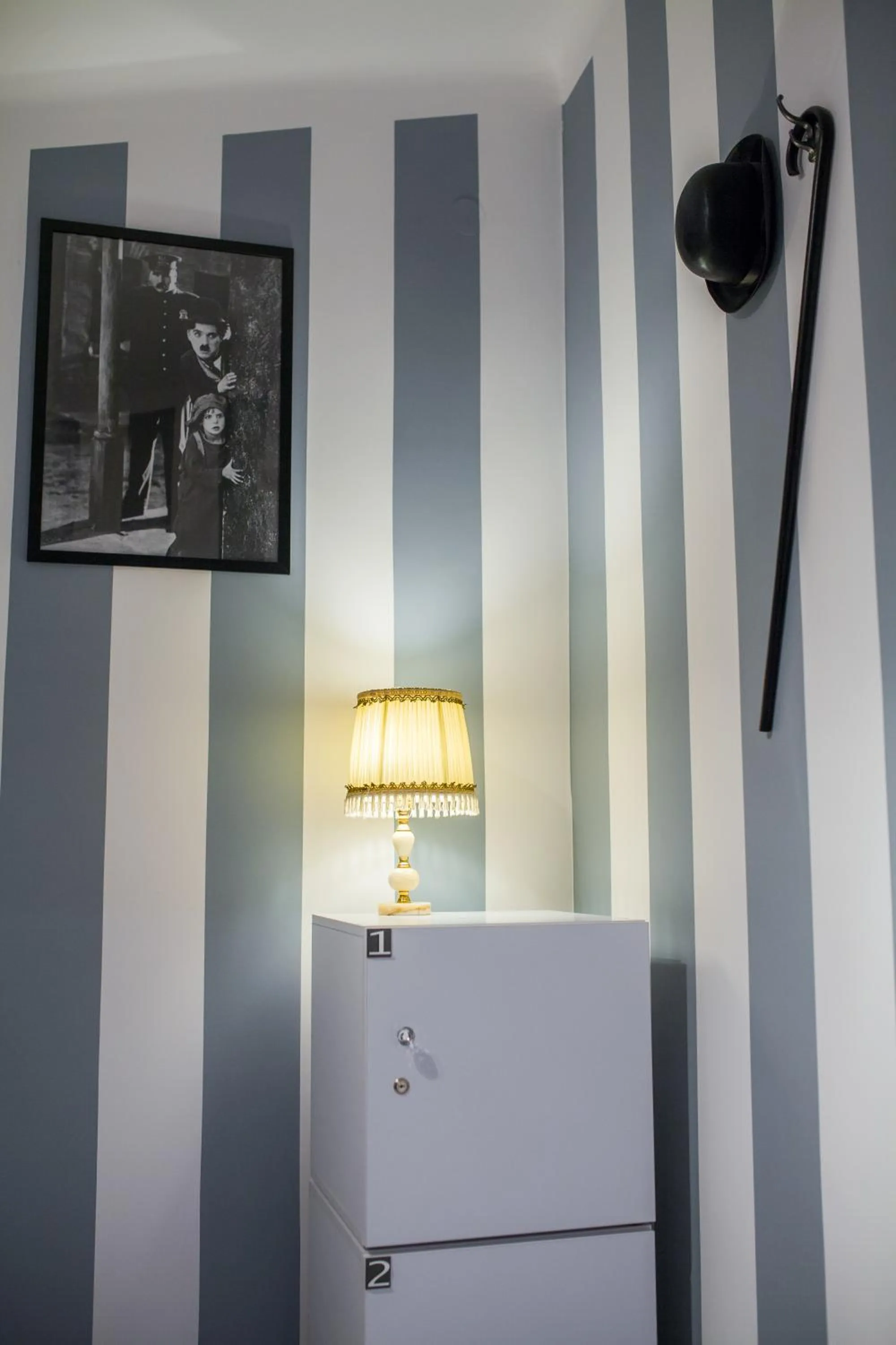 Decorative detail in AB Hostel