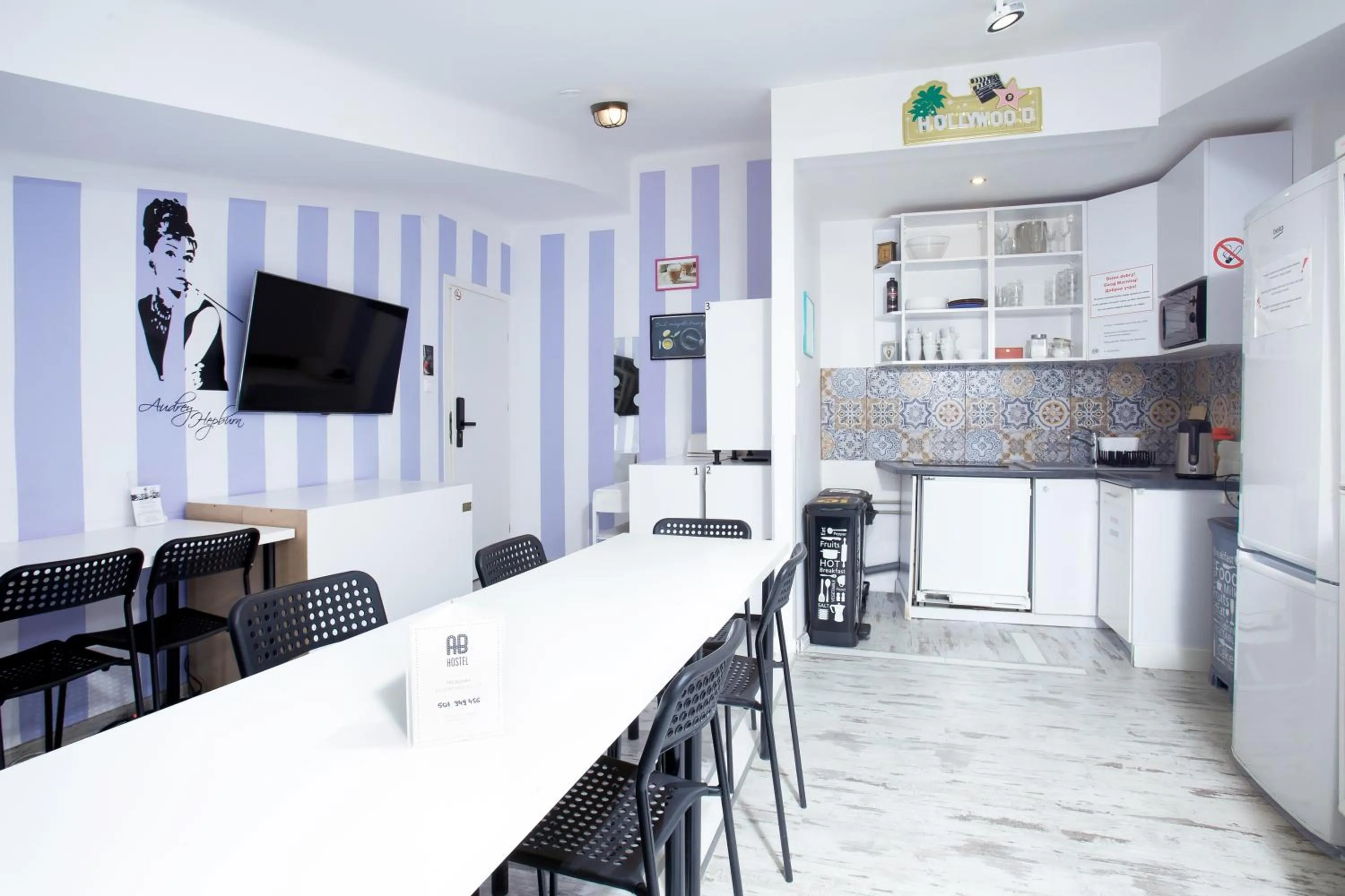 TV and multimedia in AB Hostel