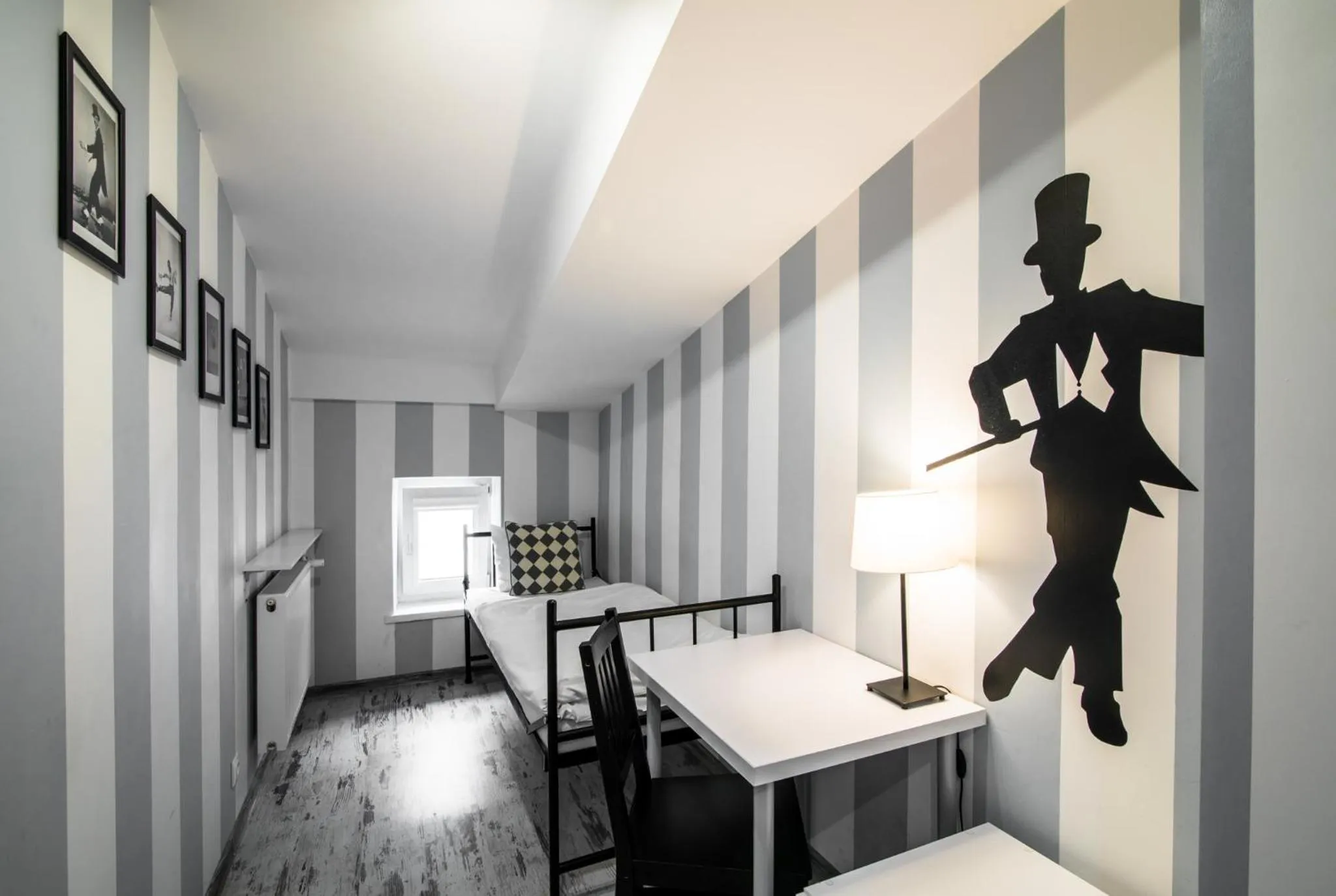 Decorative detail, Bed in AB Hostel