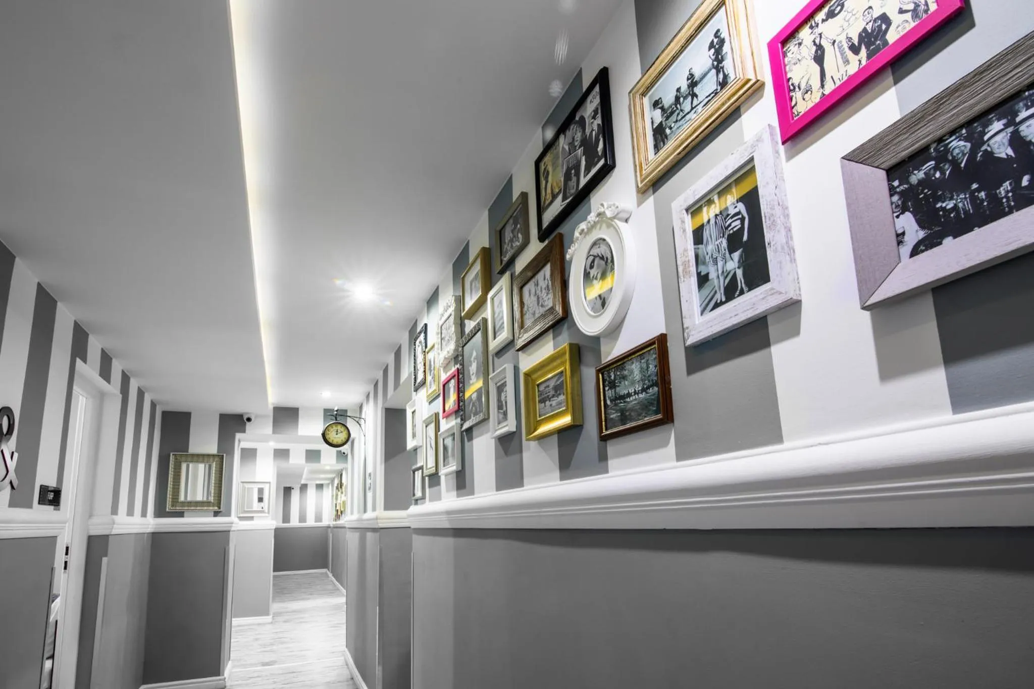 Lobby or reception in AB Hostel