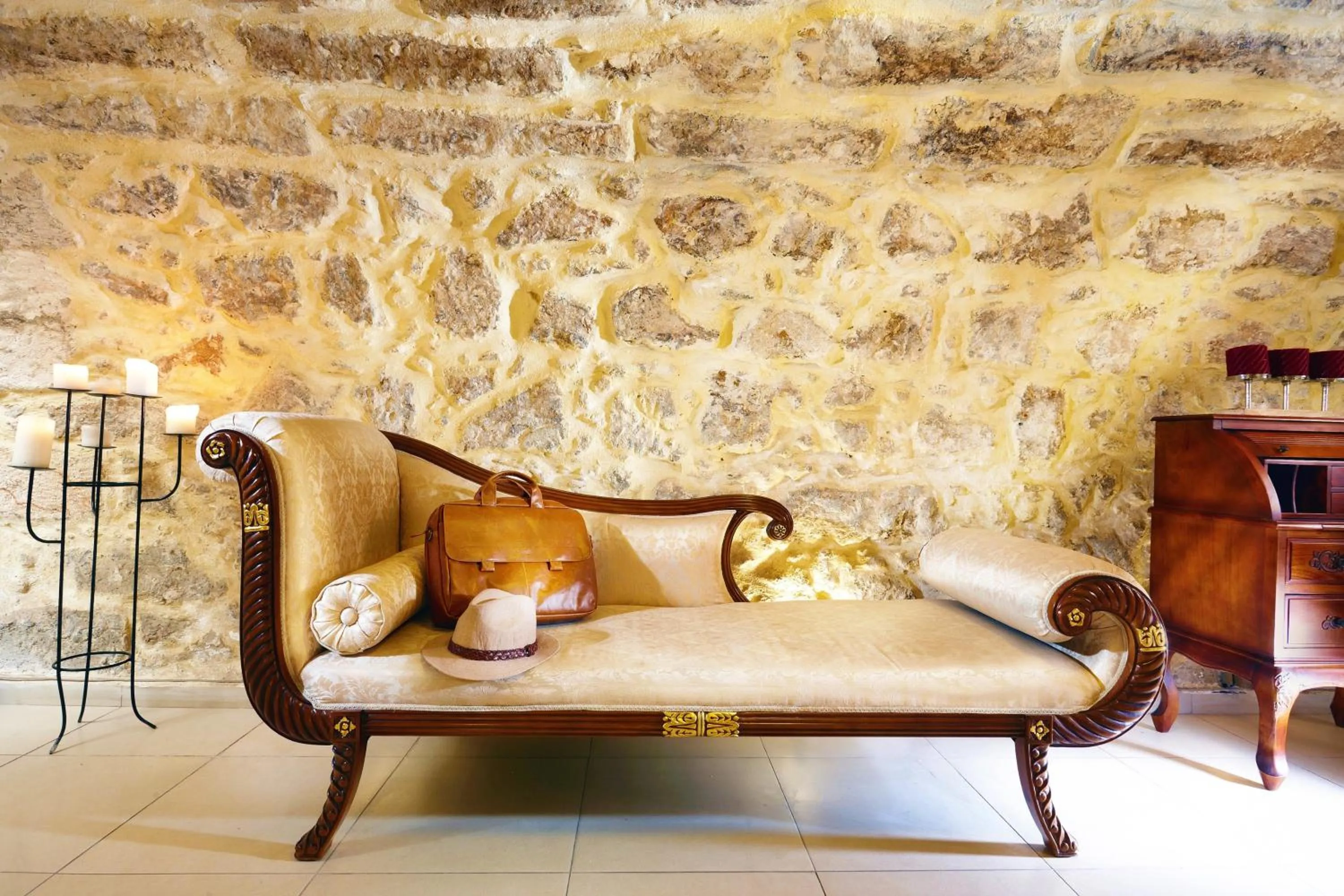 Lobby or reception in Archontiko Old Town Suites