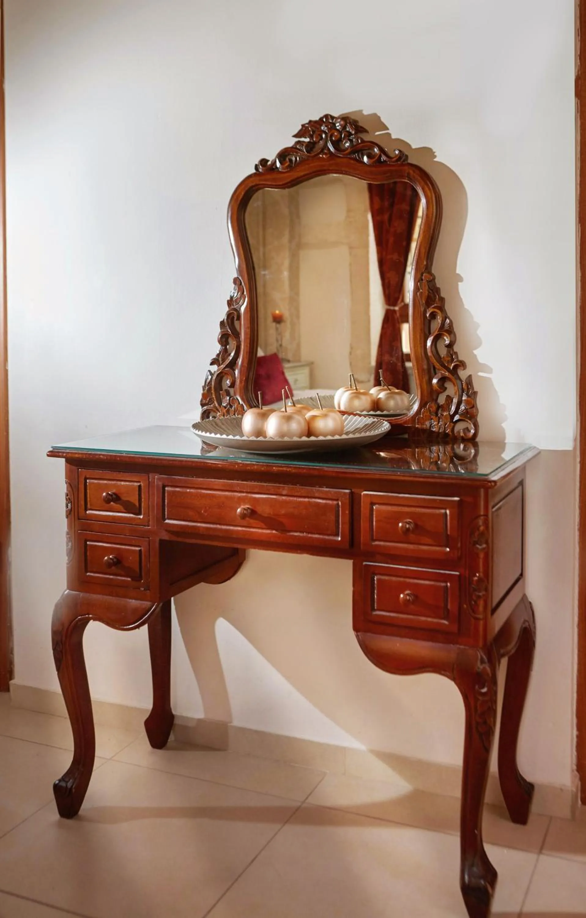 Bedroom in Archontiko Old Town Suites