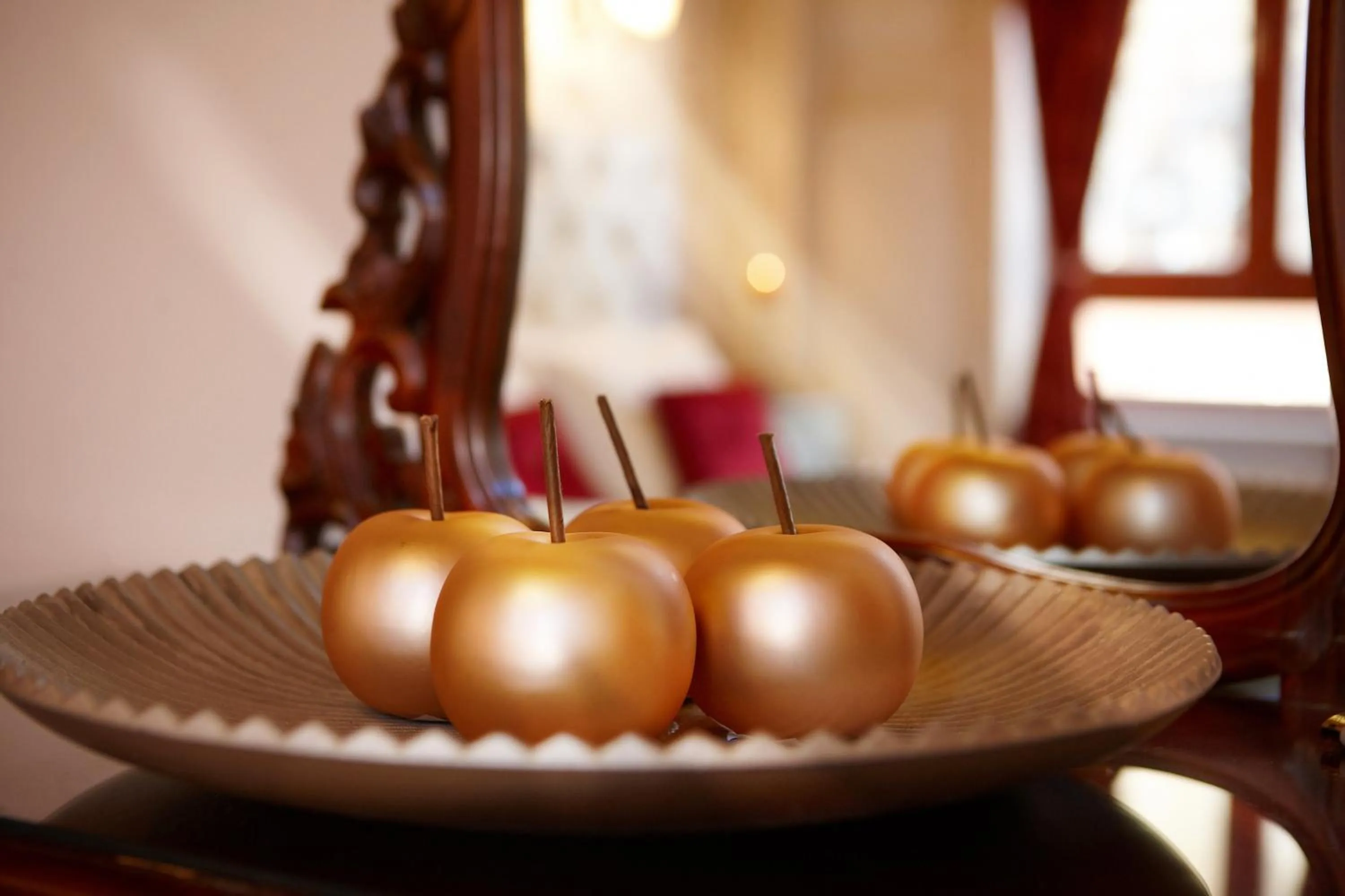 Decorative detail in Archontiko Old Town Suites