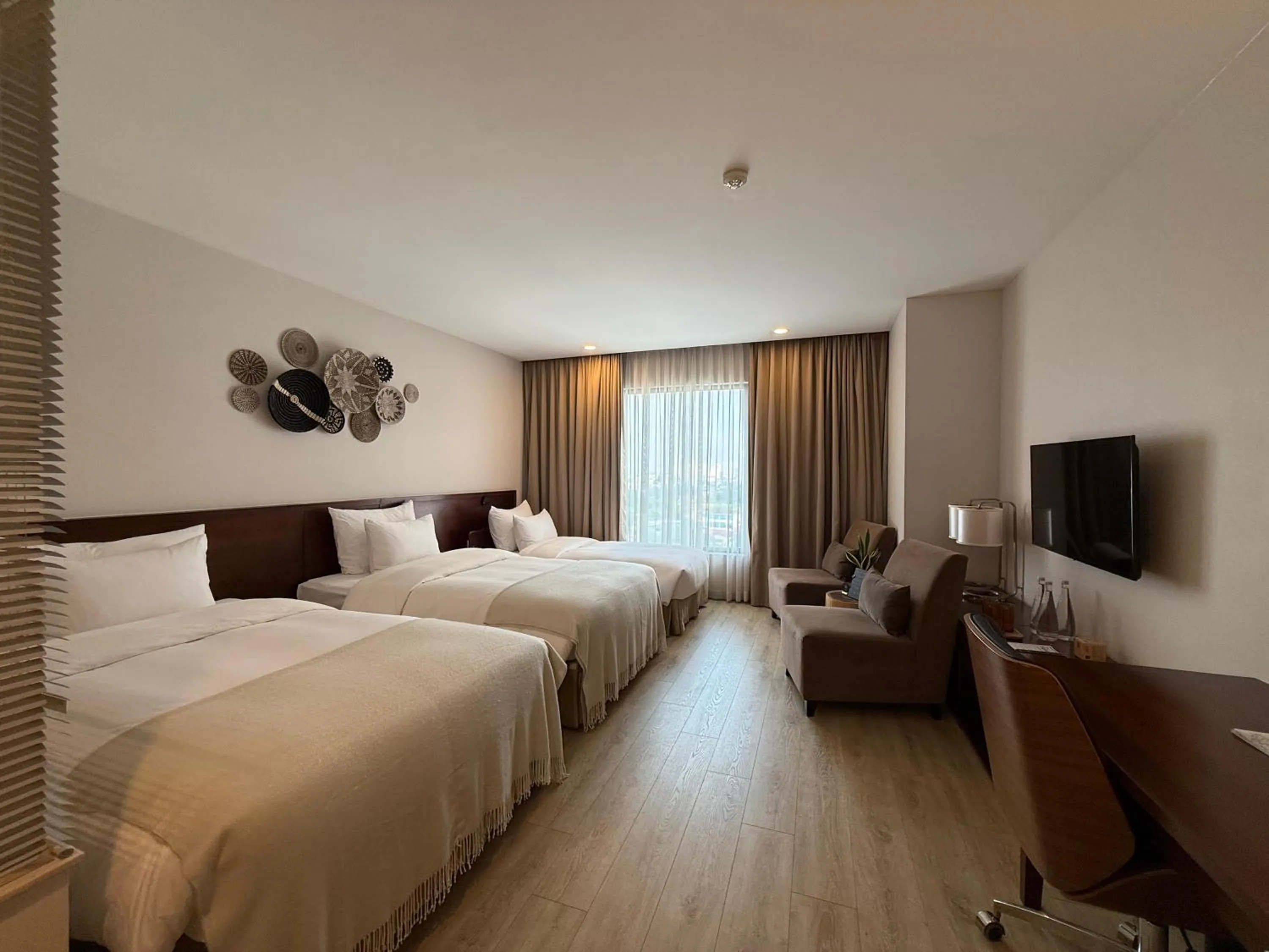 Bed in The Ann Hanoi Hotel & Spa