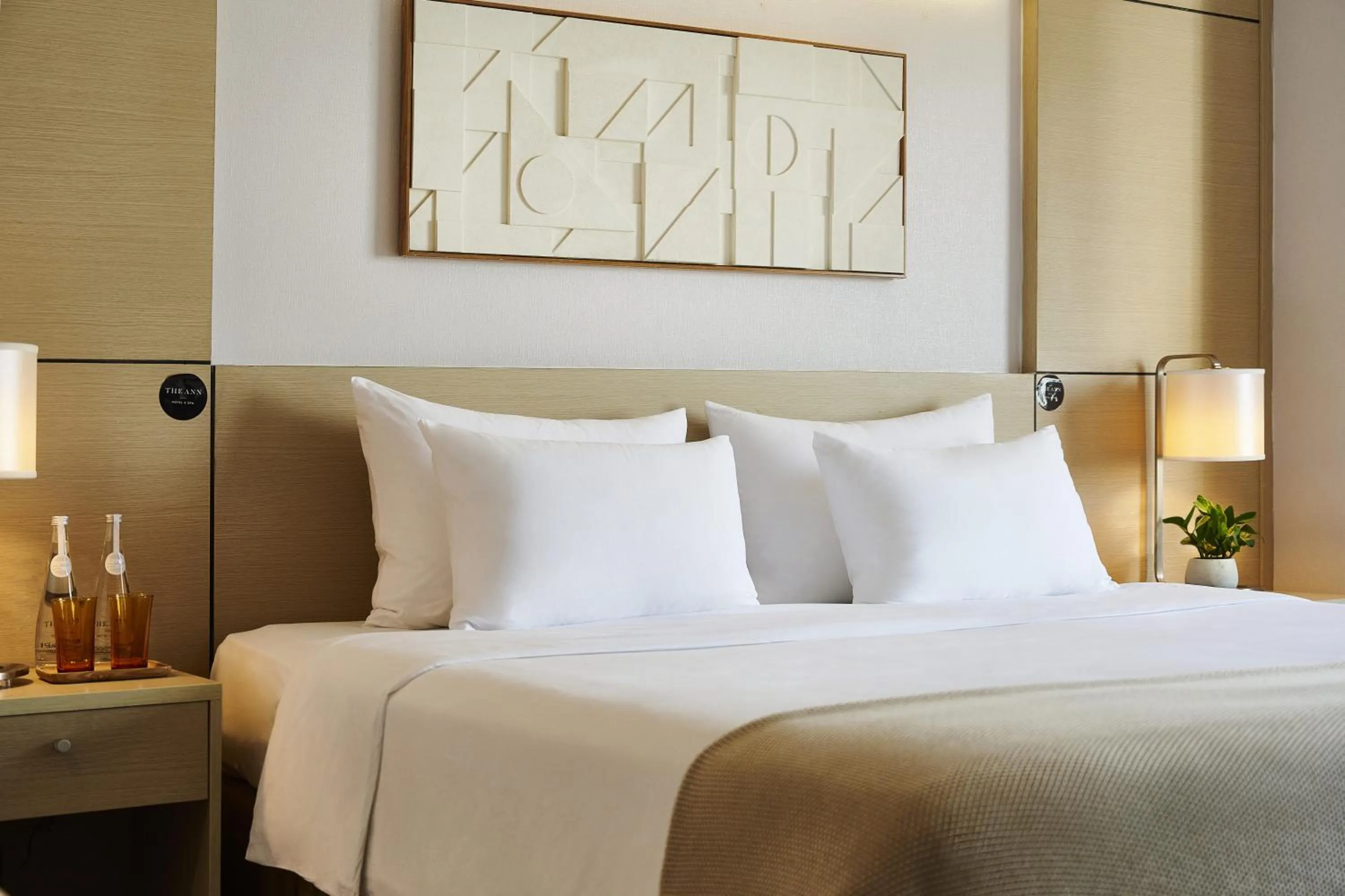 Bed in The Ann Hanoi Hotel & Spa