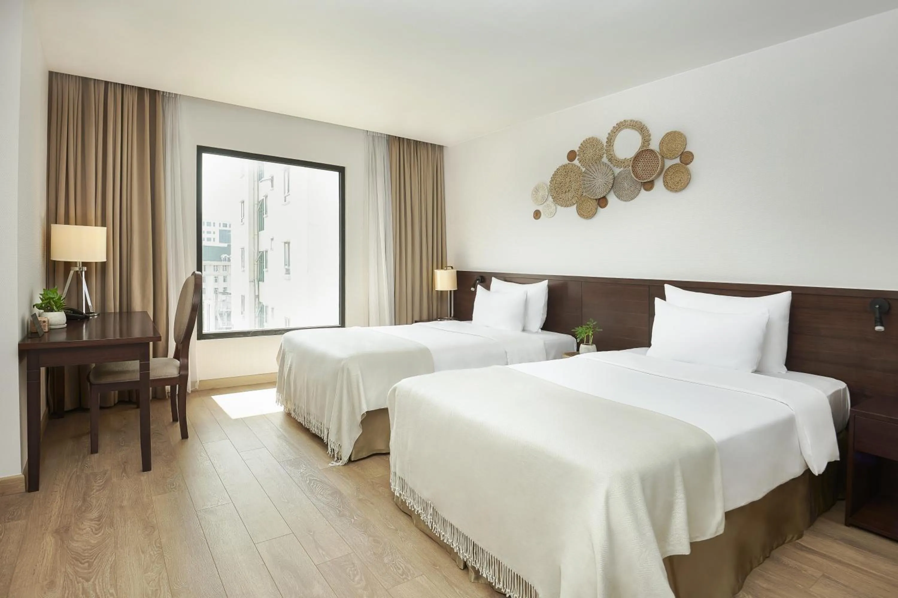 Bed in The Ann Hanoi Hotel & Spa