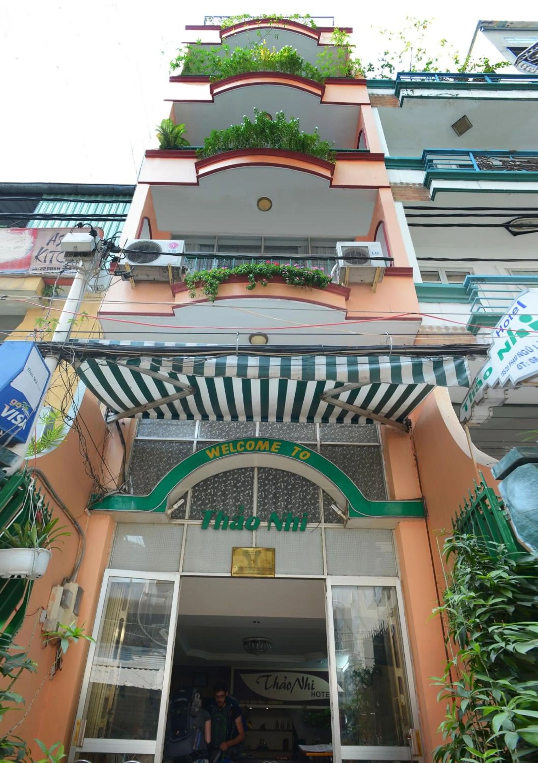 Facade/entrance in Thao Nhi Hotel