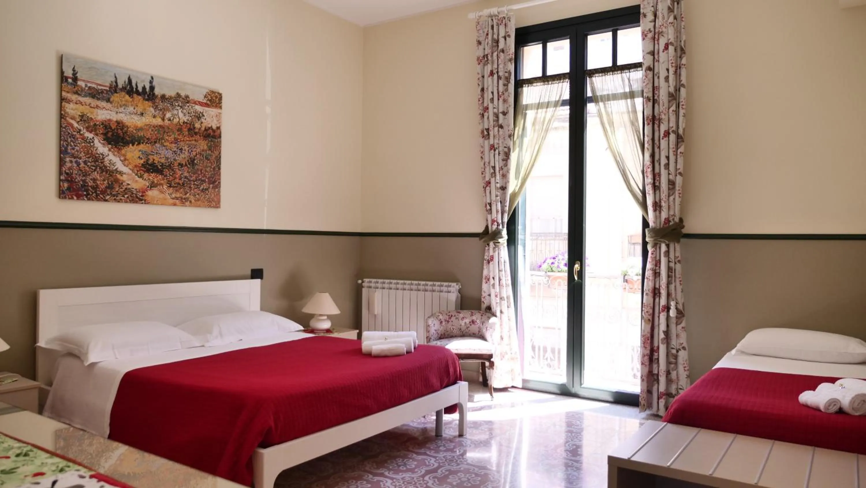 Bed in Villa Lavinia
