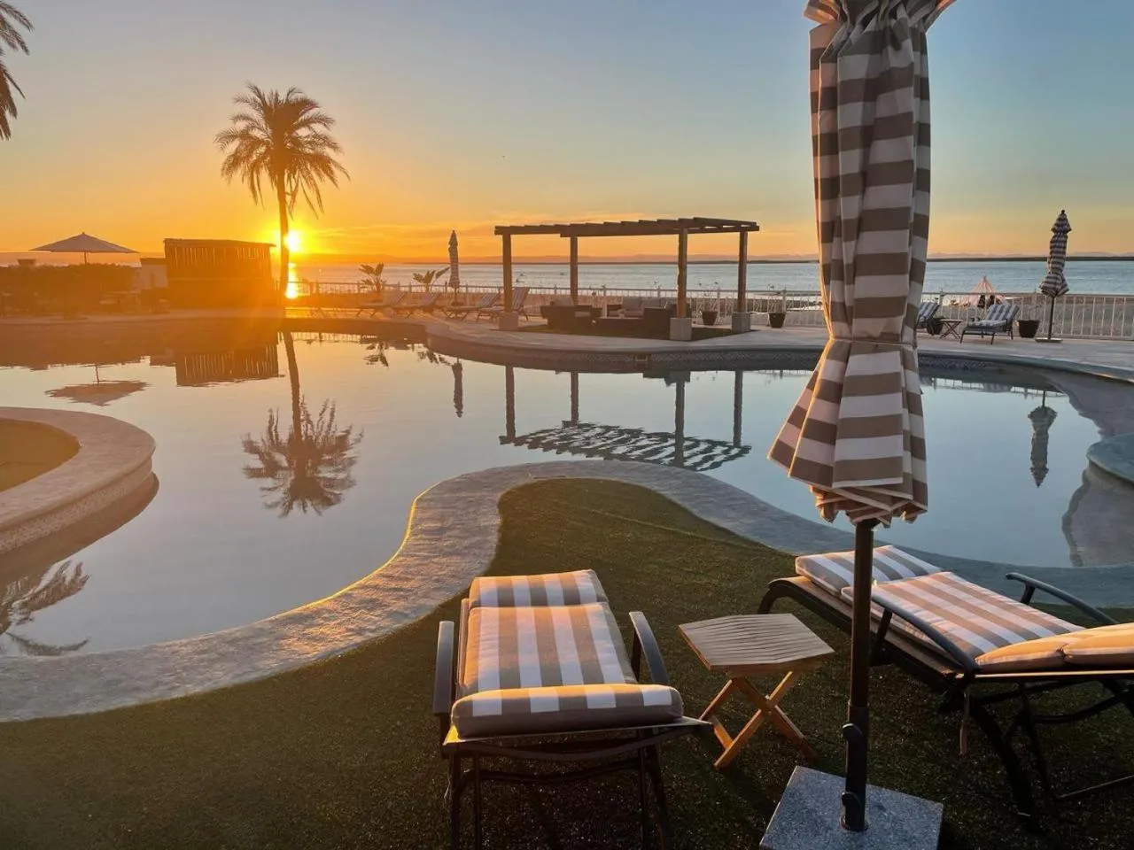 Swimming pool in La Posada Hotel Boutique