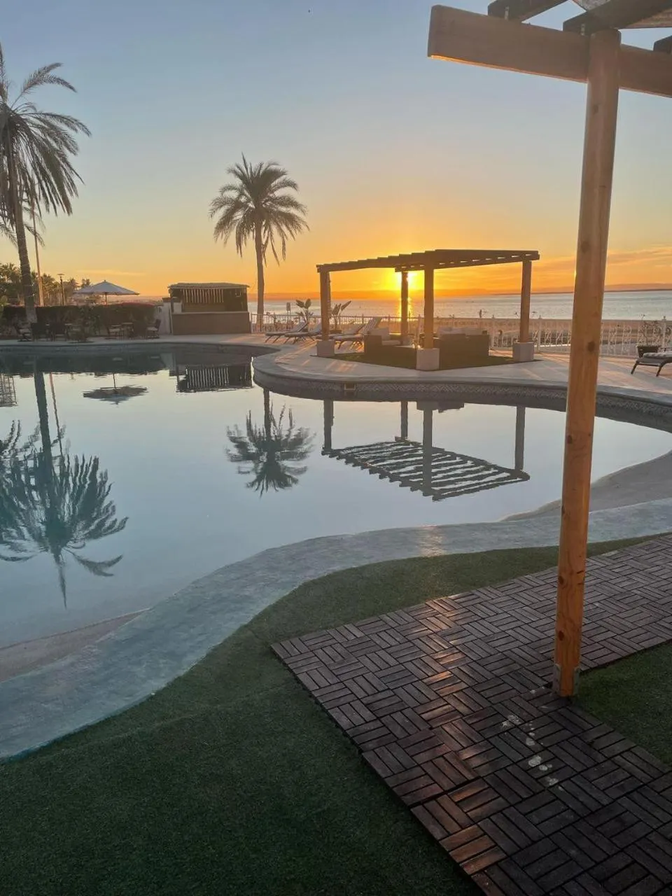 Swimming pool in La Posada Hotel Boutique