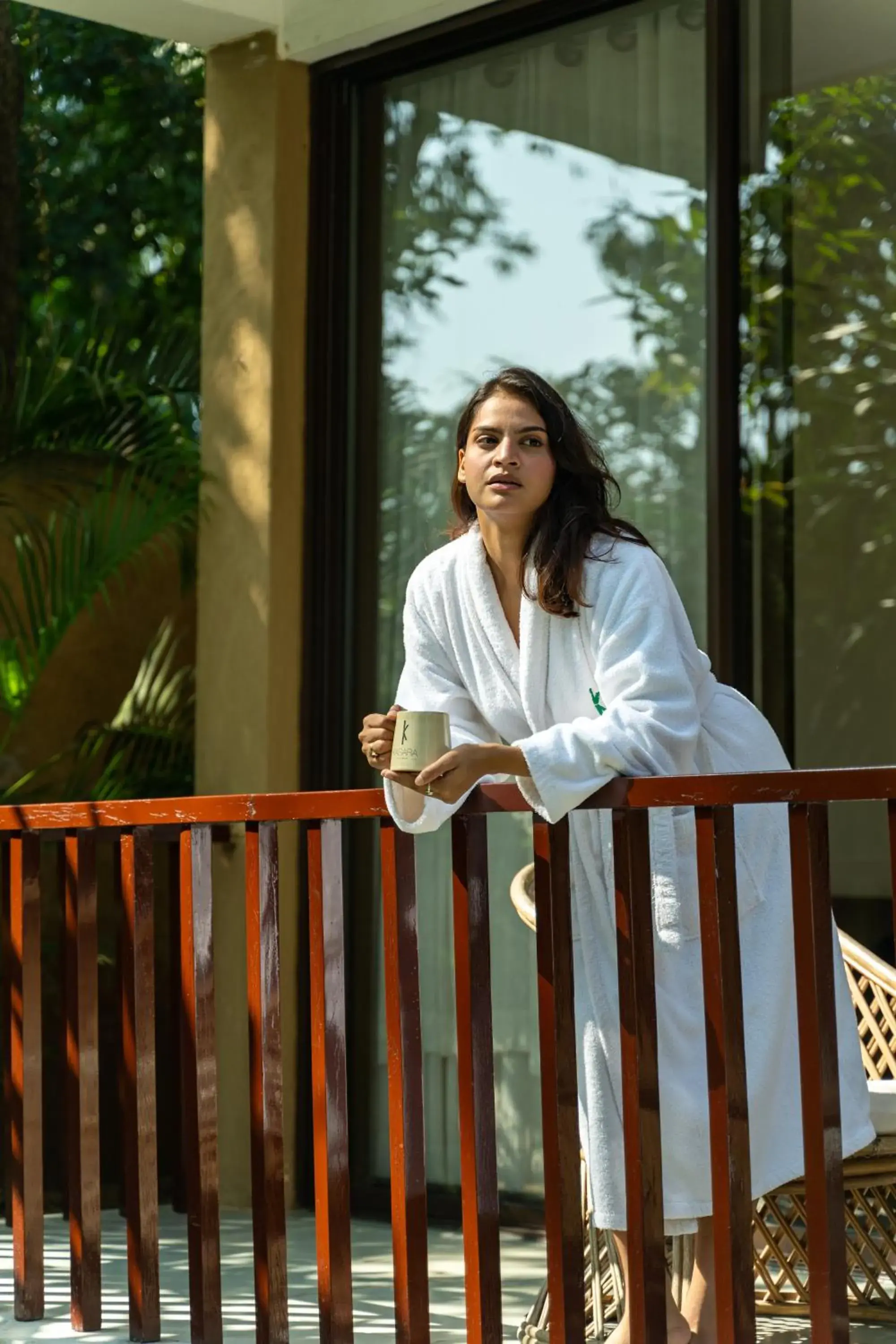 Garden view in Kasara Chitwan Garden view in Kasara Chitwan