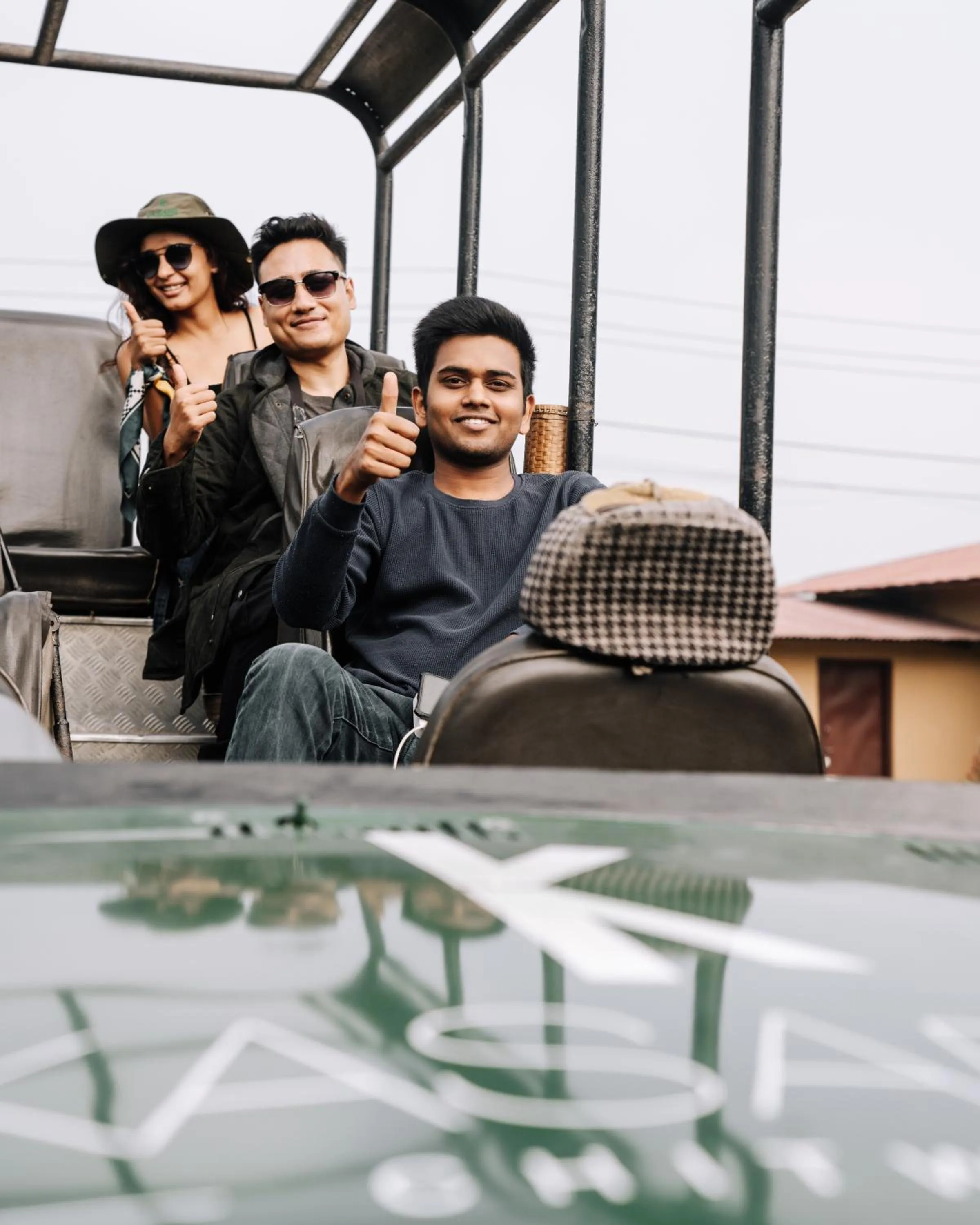 group of guests in Kasara Chitwan