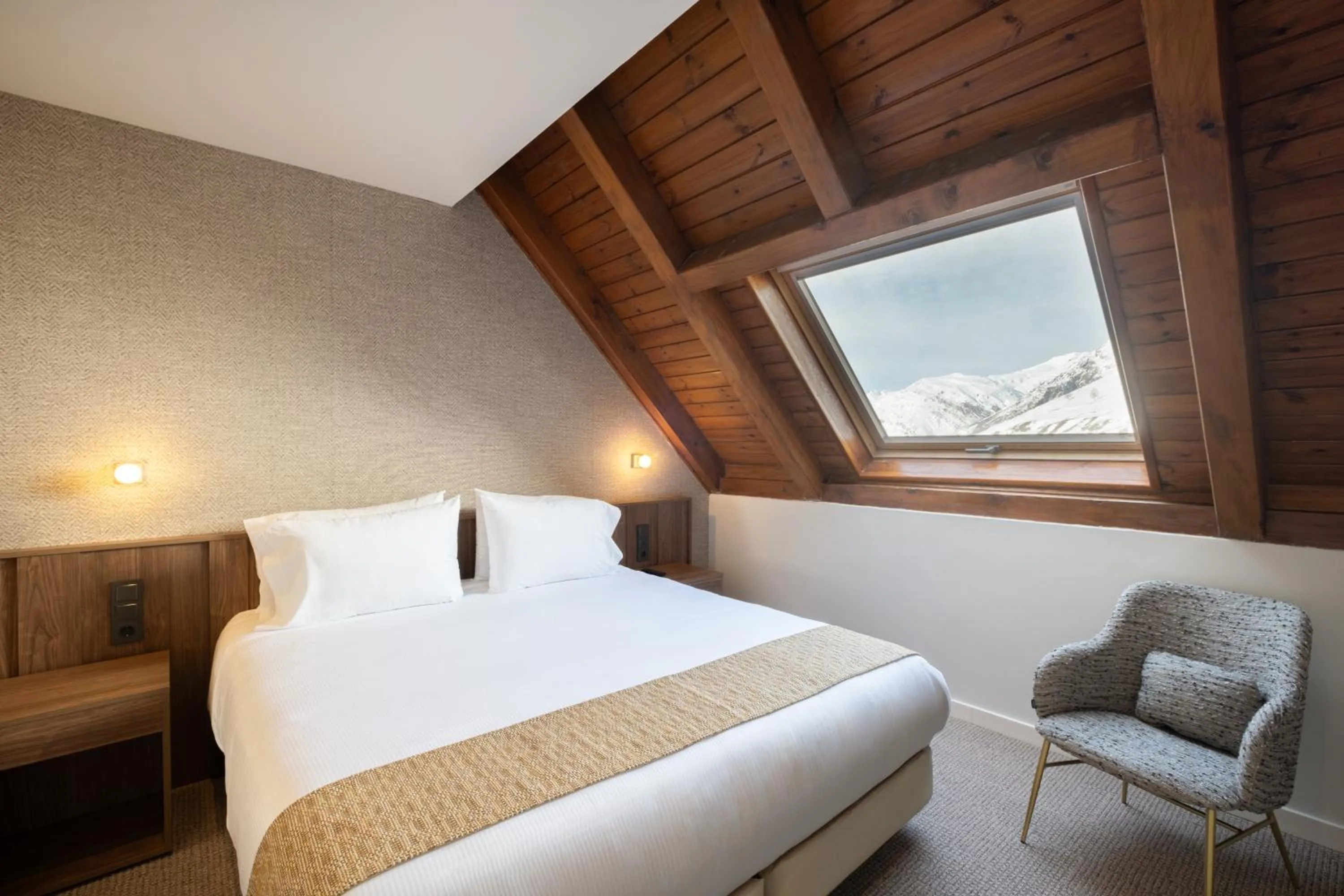 Bed in Eurostars La Pleta