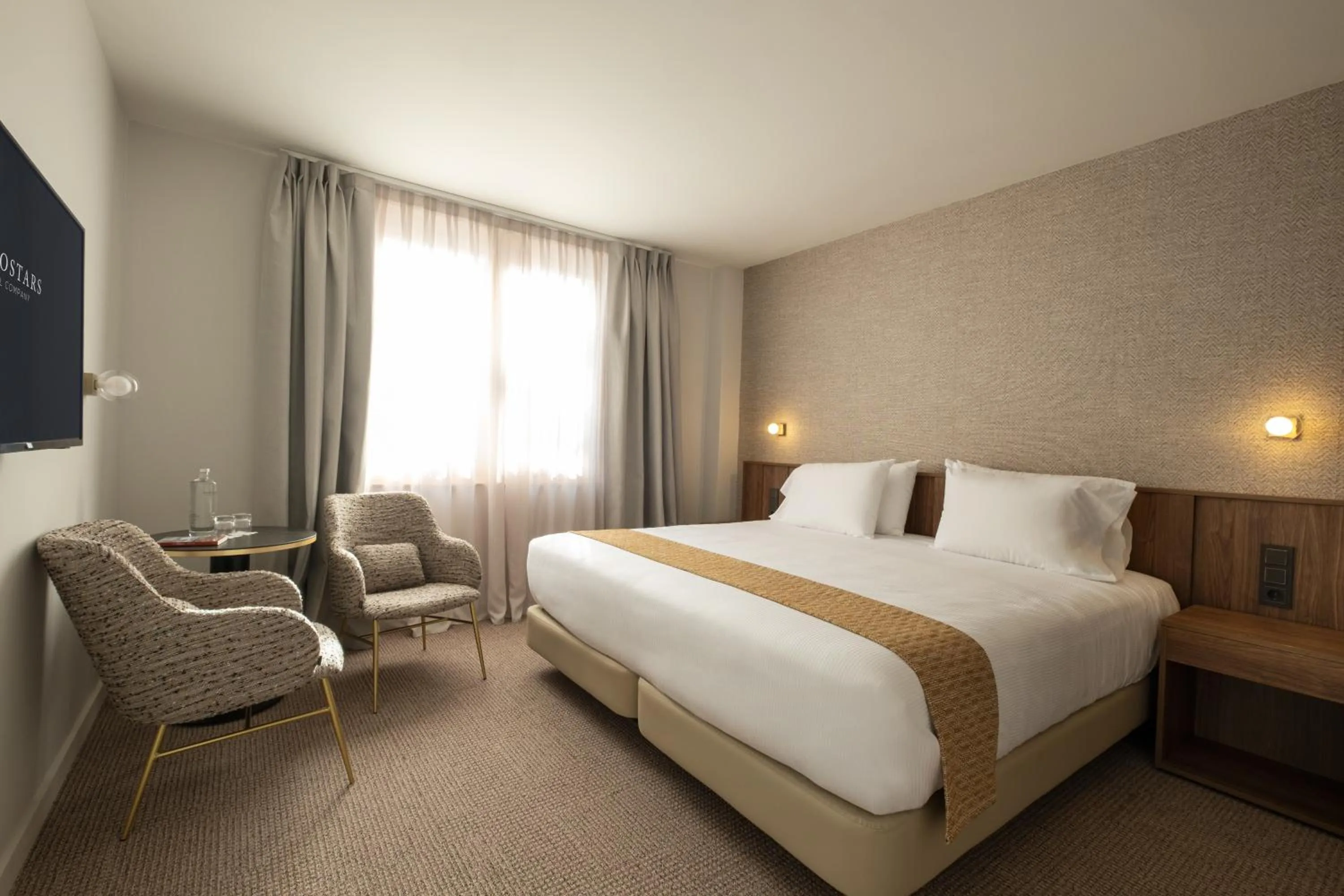 Bed in Eurostars La Pleta