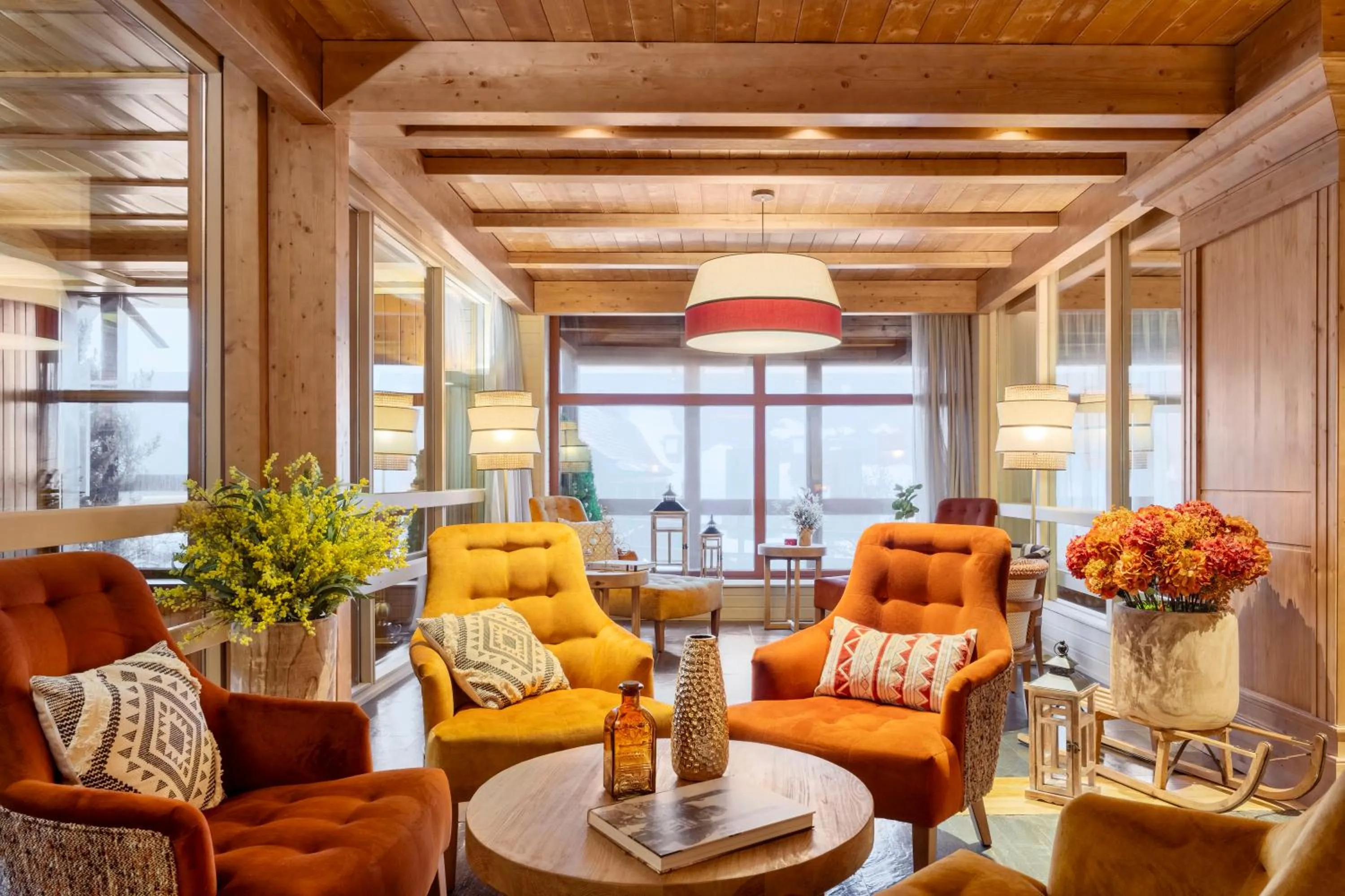 Living room in Eurostars La Pleta