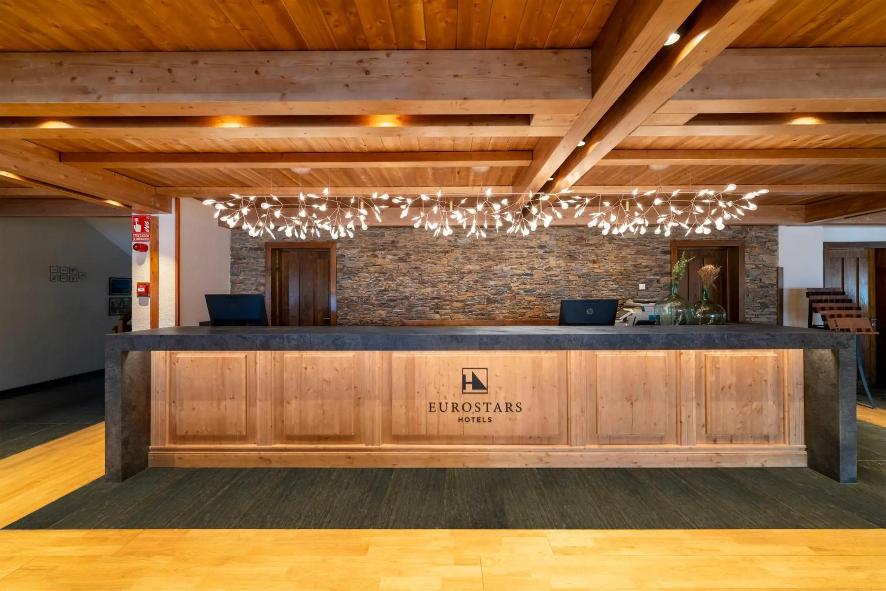 Lobby or reception in Eurostars La Pleta Lobby or reception in Eurostars La Pleta