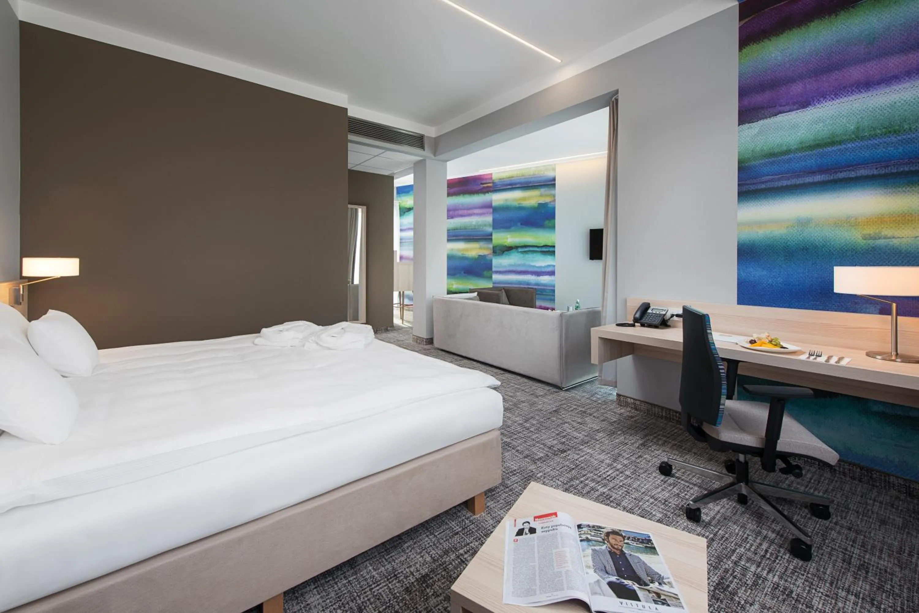 Bed in Park Hotel & Restauracja Browar Brzeg