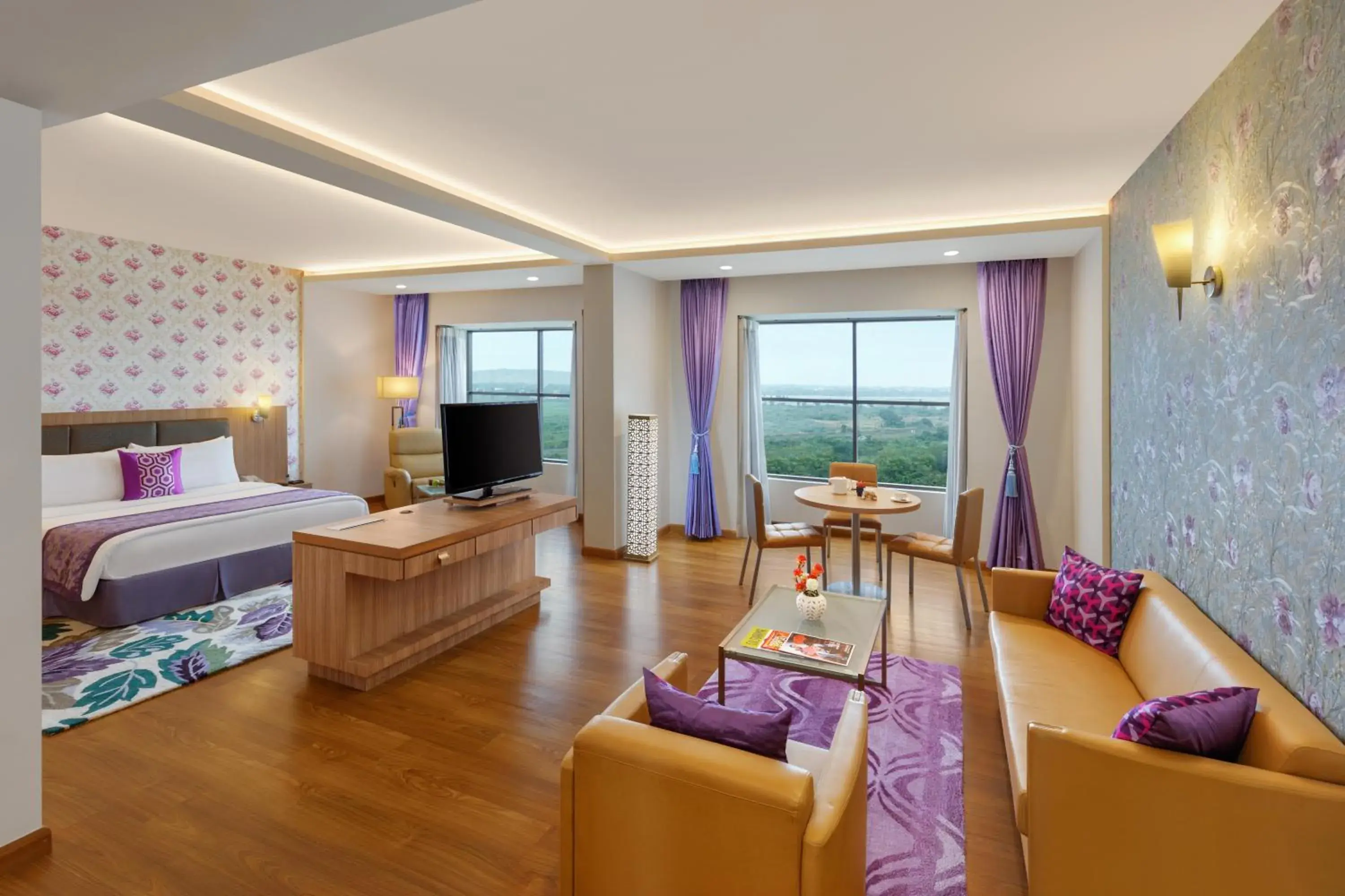 Living room, Bed in Welcomhotel by ITC Hotels, GST Road, Chennai Living room, Bed in Welcomhotel by ITC Hotels, GST Road, Chennai