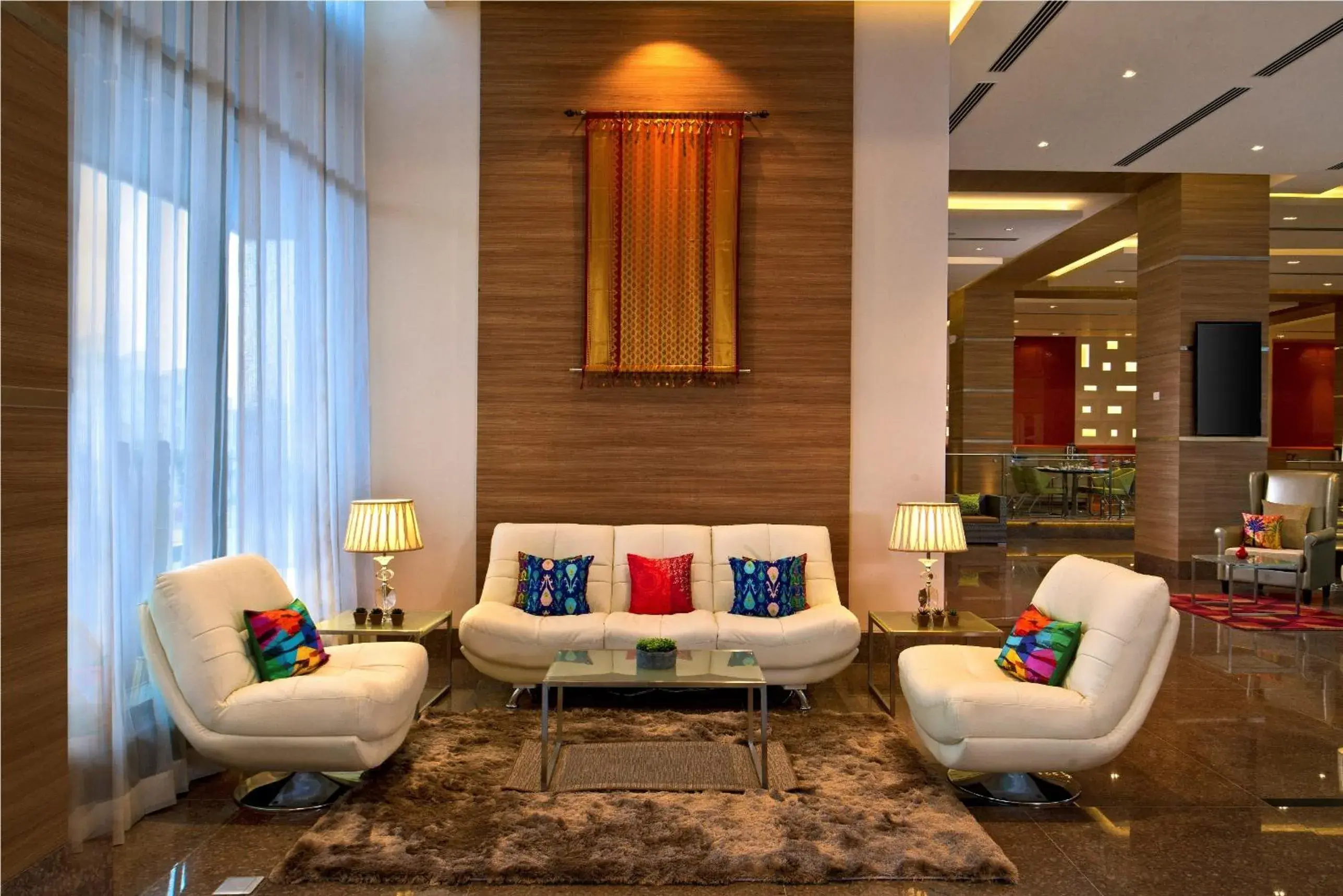 Lobby or reception in Welcomhotel by ITC Hotels, GST Road, Chennai Lobby or reception in Welcomhotel by ITC Hotels, GST Road, Chennai