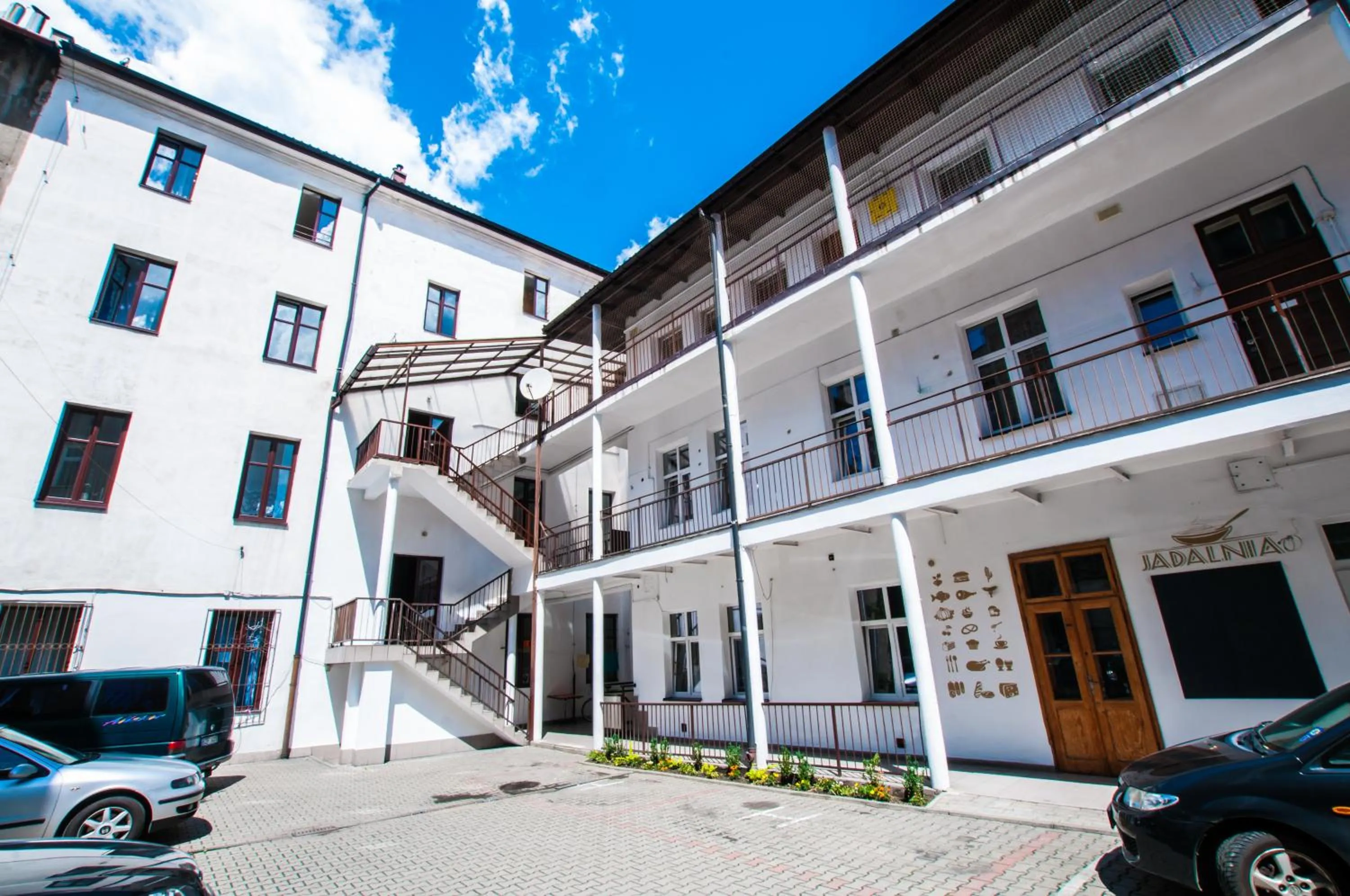 Property building in Red Carpet Hostel