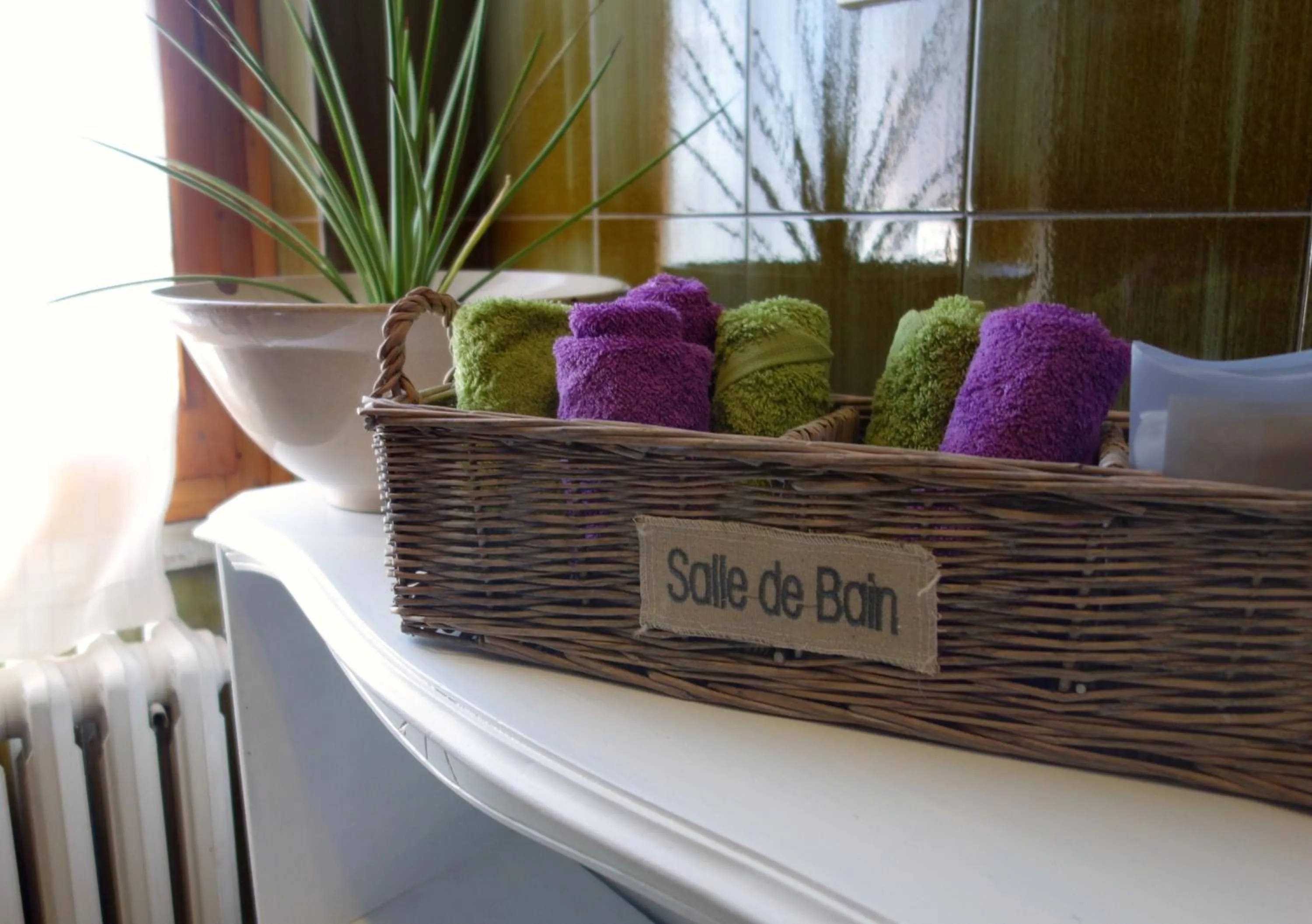 Decorative detail in Casa Aloe B&B