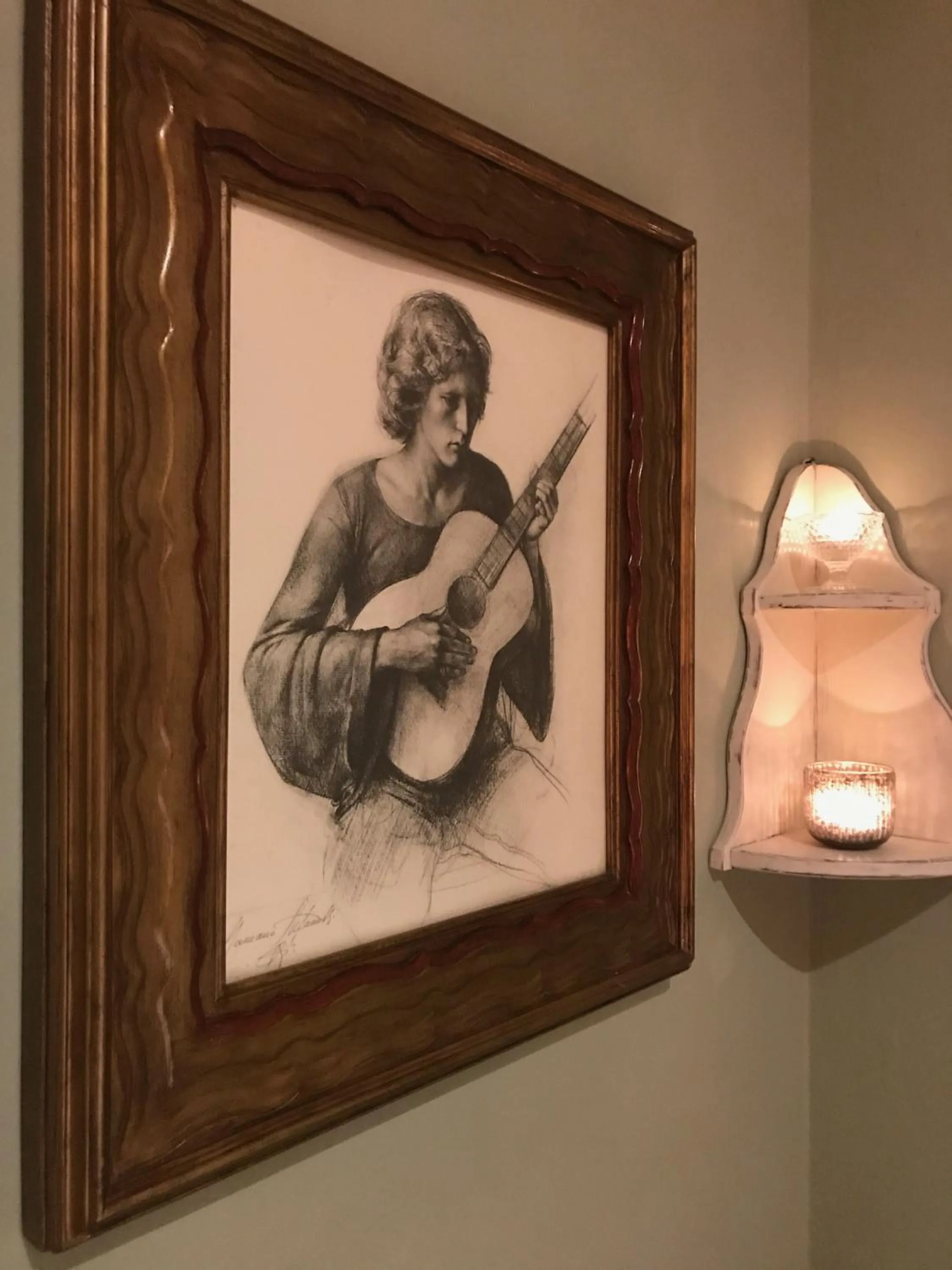 Decorative detail in Casa Aloe B&B