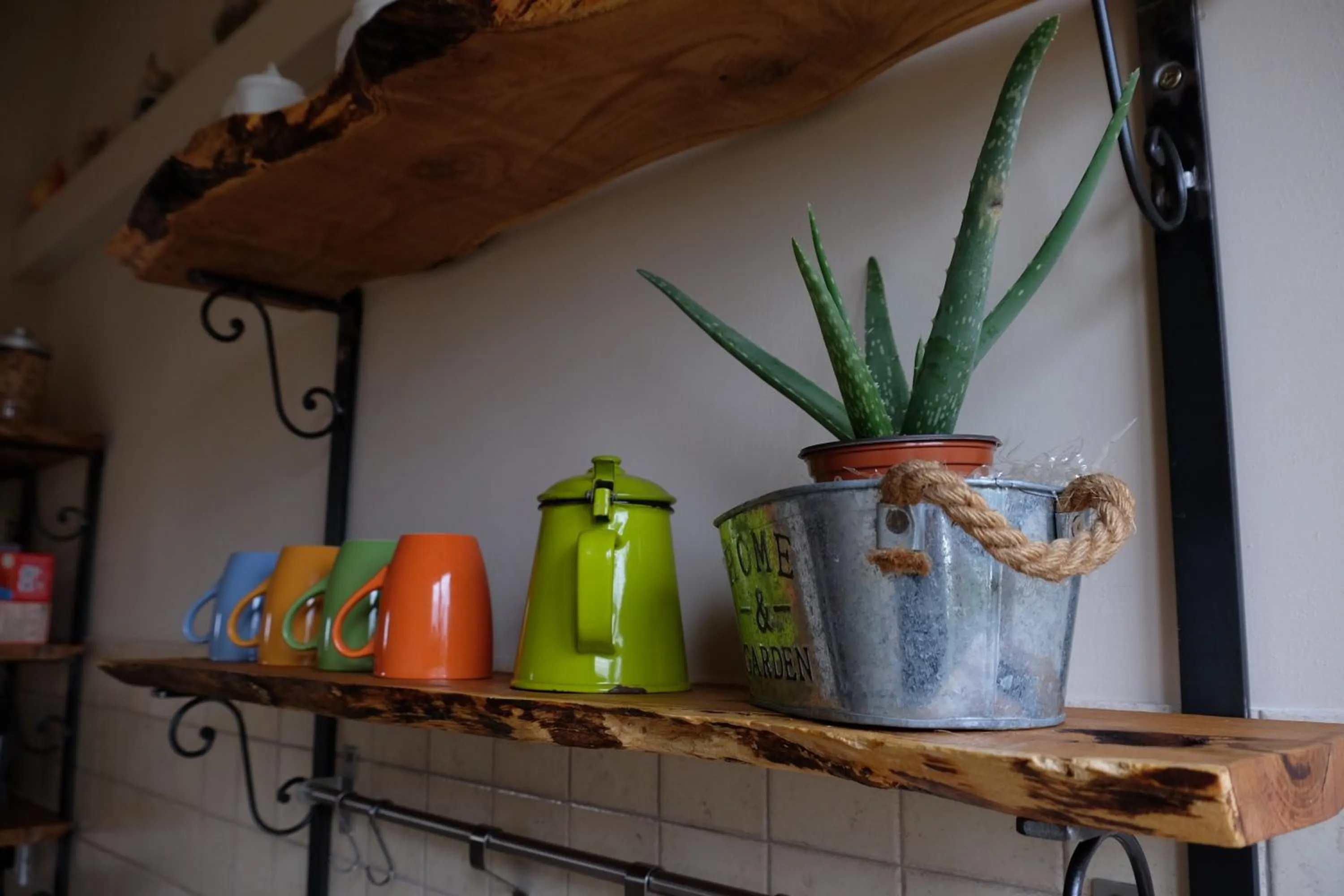 Coffee/tea facilities in Casa Aloe B&B