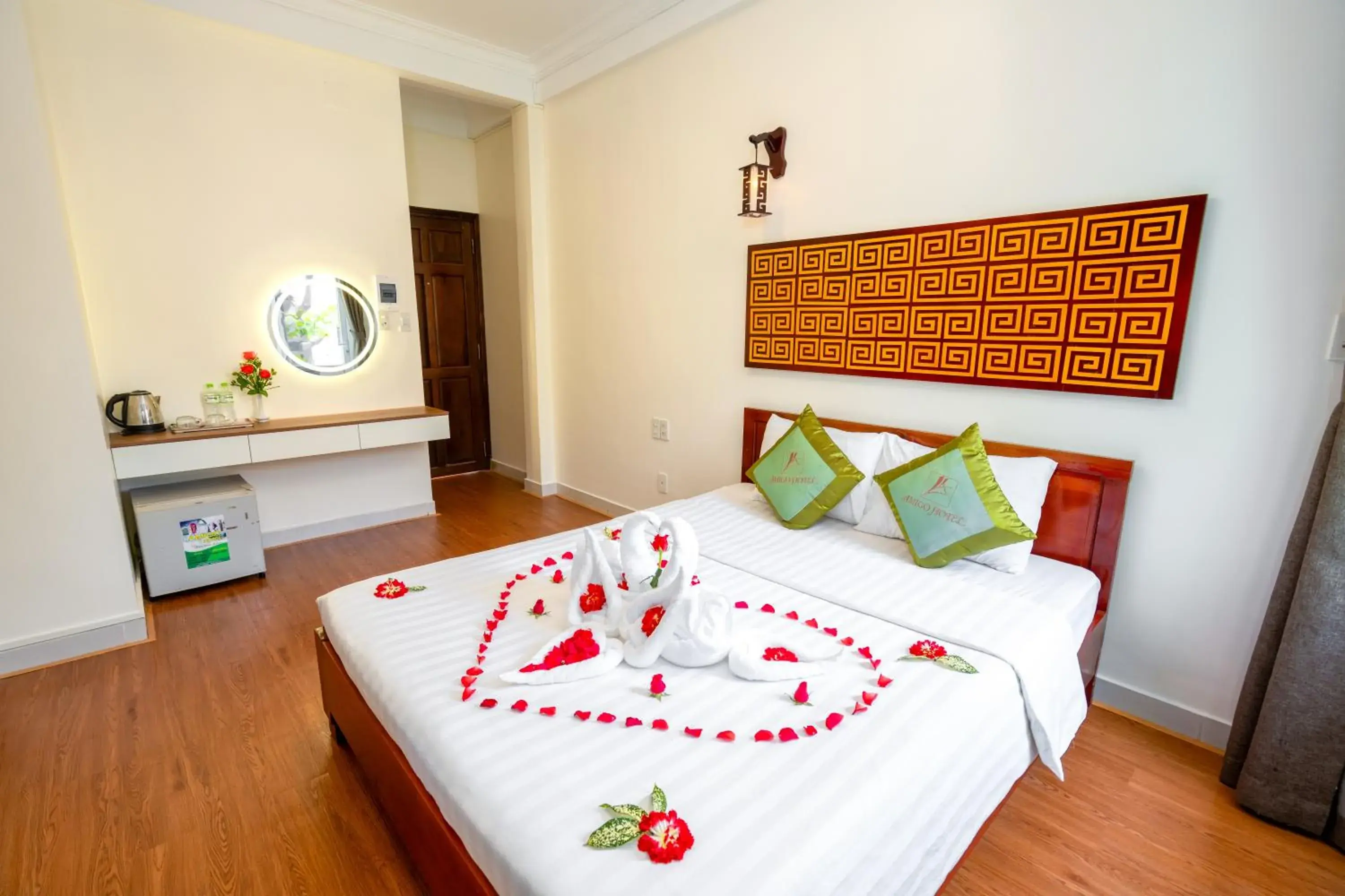 Bed in AMIGO HUE hotel Bed in AMIGO HUE hotel