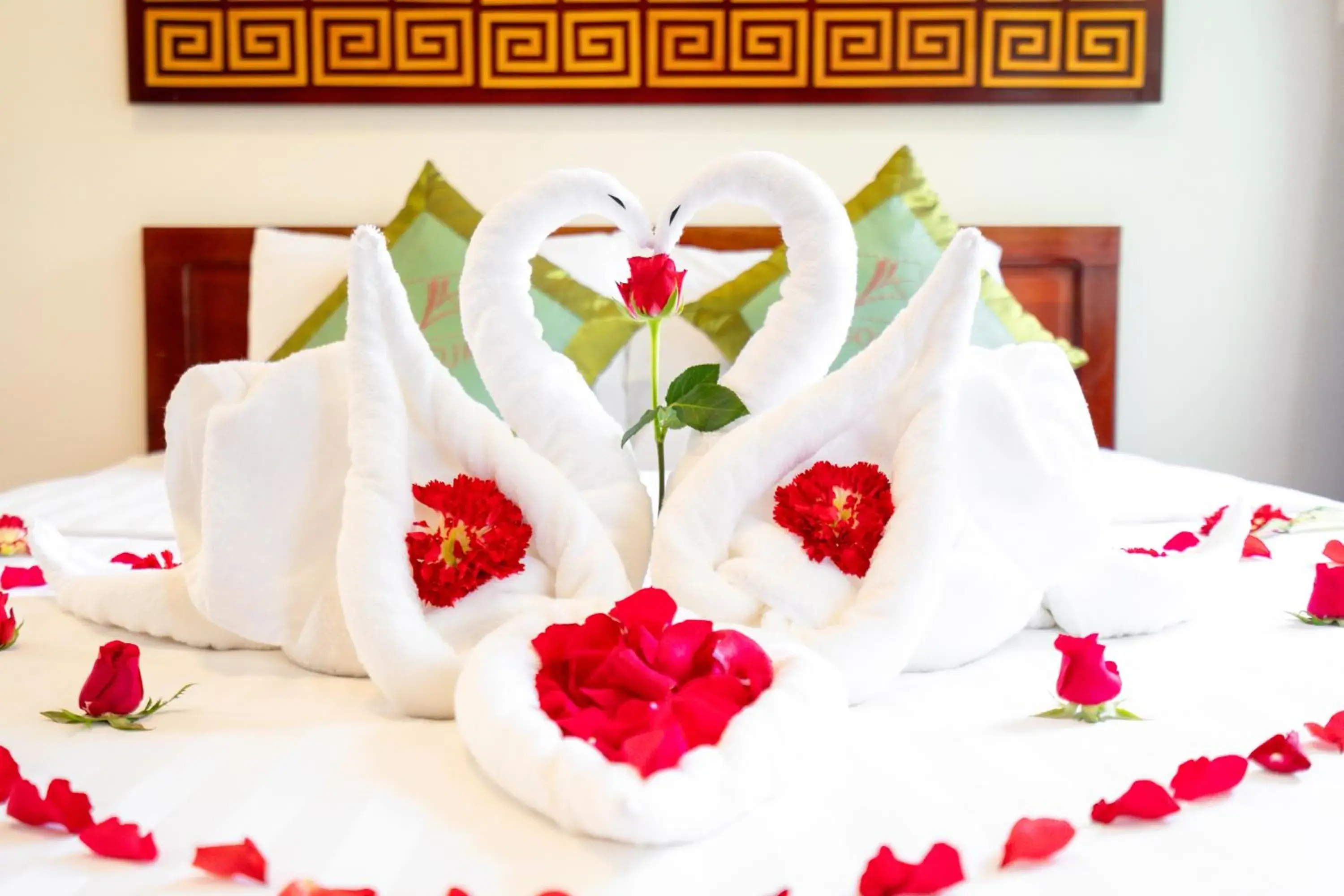 Bed in AMIGO HUE hotel Bed in AMIGO HUE hotel