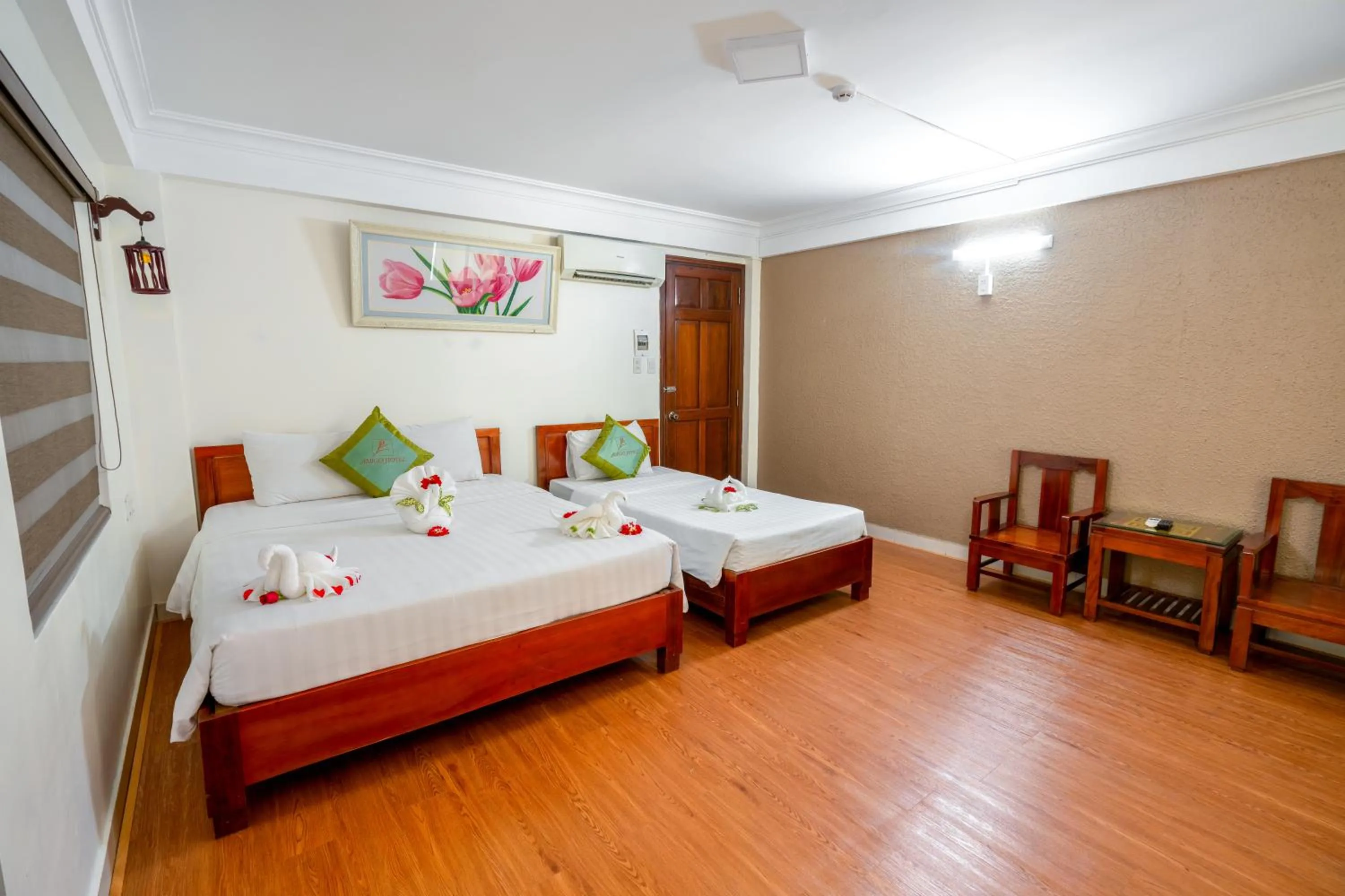 Bed in AMIGO HUE hotel