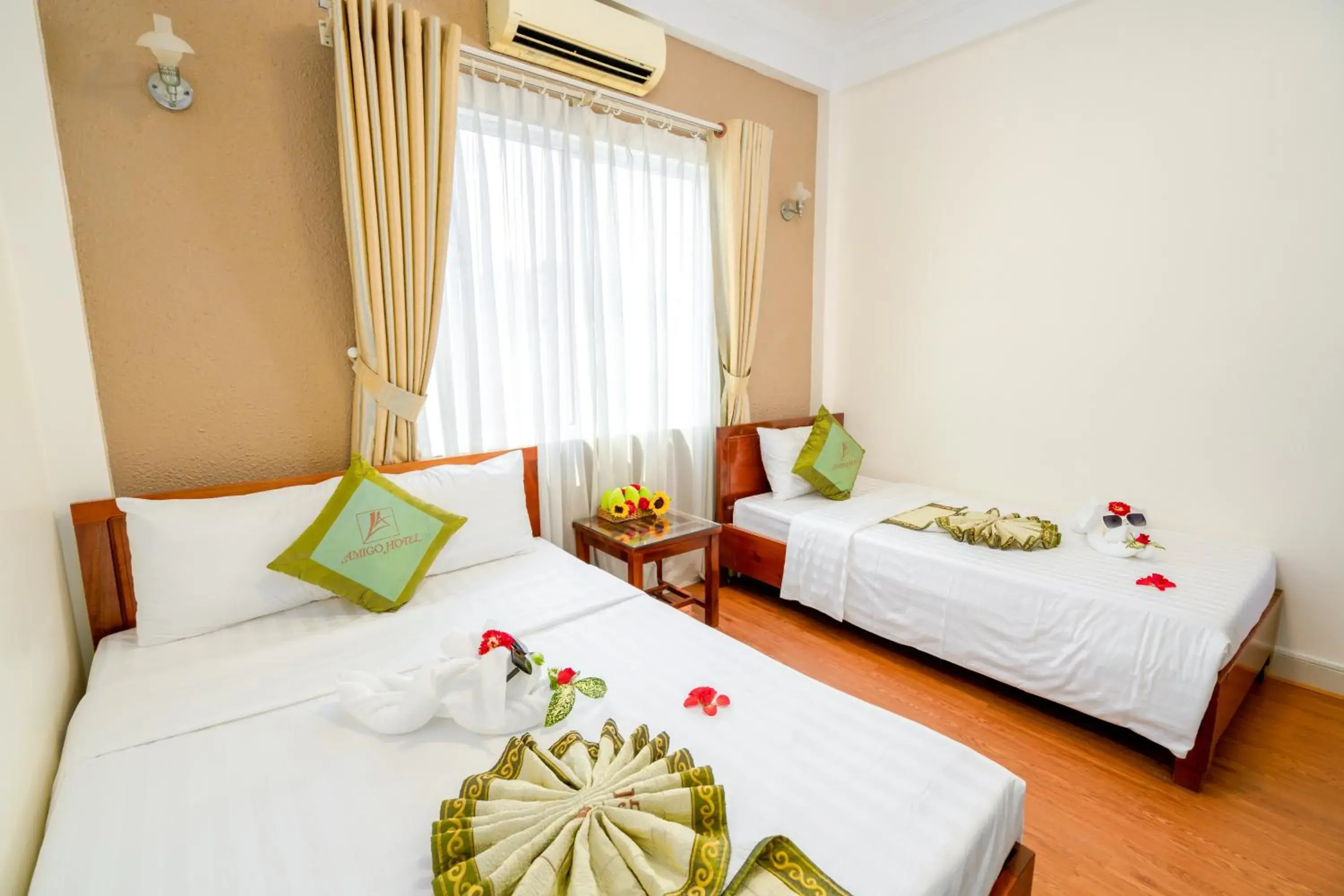 Bed in AMIGO HUE hotel Bed in AMIGO HUE hotel