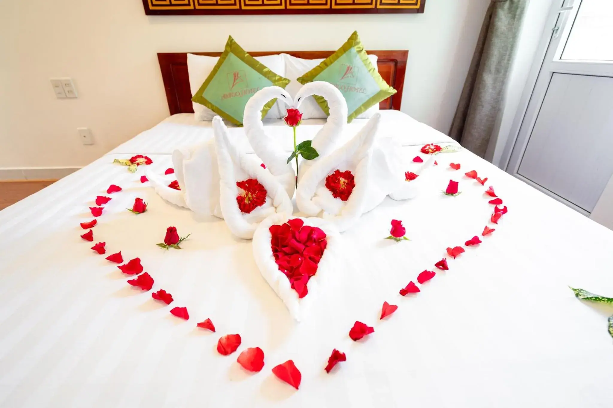 Bed in AMIGO HUE hotel Bed in AMIGO HUE hotel