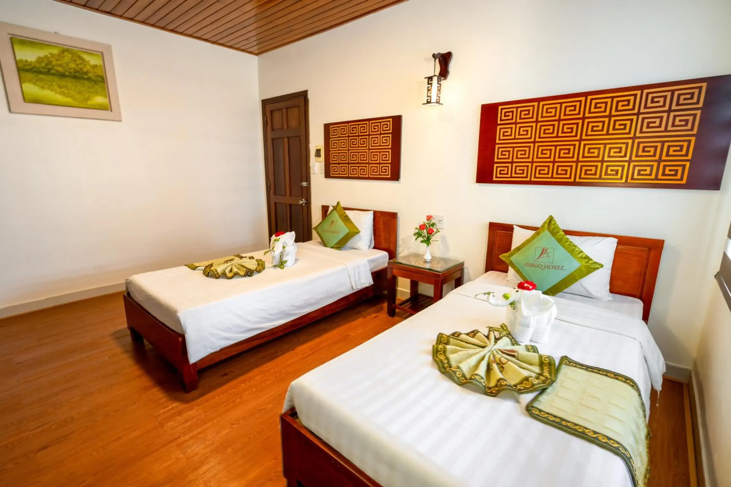 Bed in AMIGO HUE hotel Bed in AMIGO HUE hotel