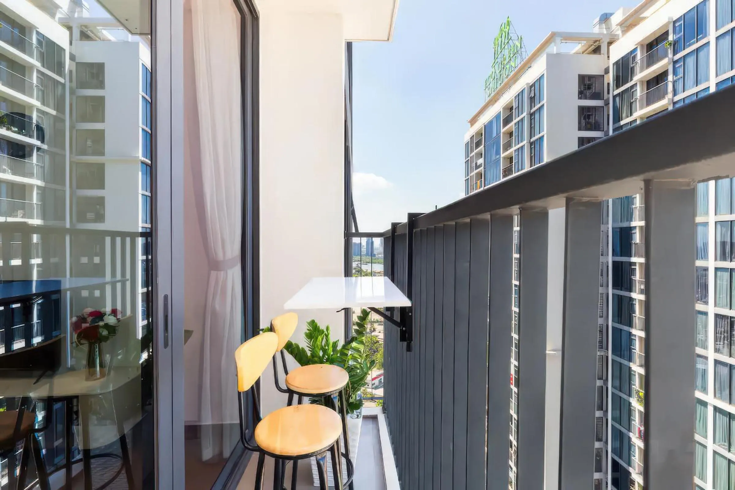 View (from property/room) in Eco Green Saigon - Free Gym & Netflix & Pool